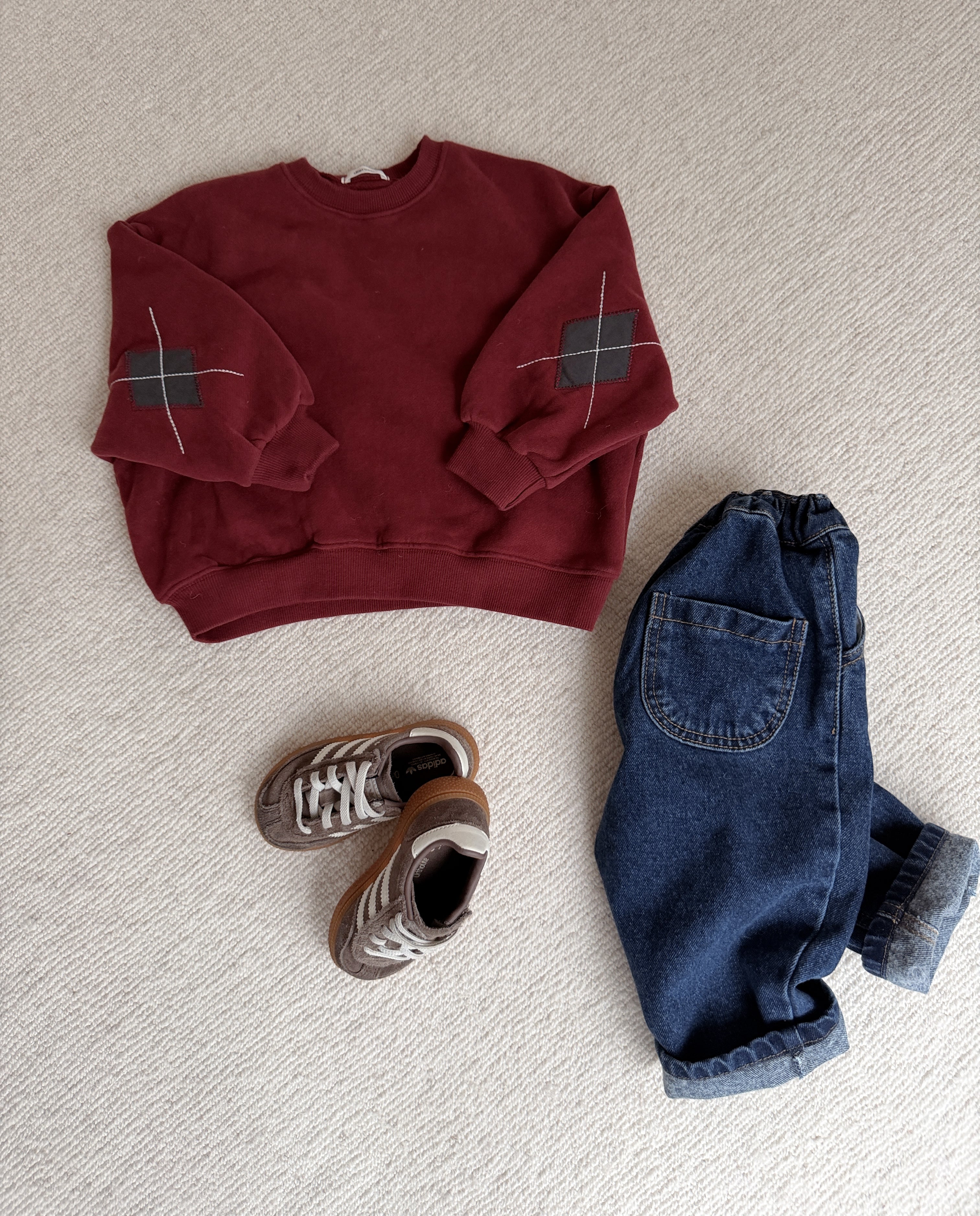 Pull Charles - bordeaux