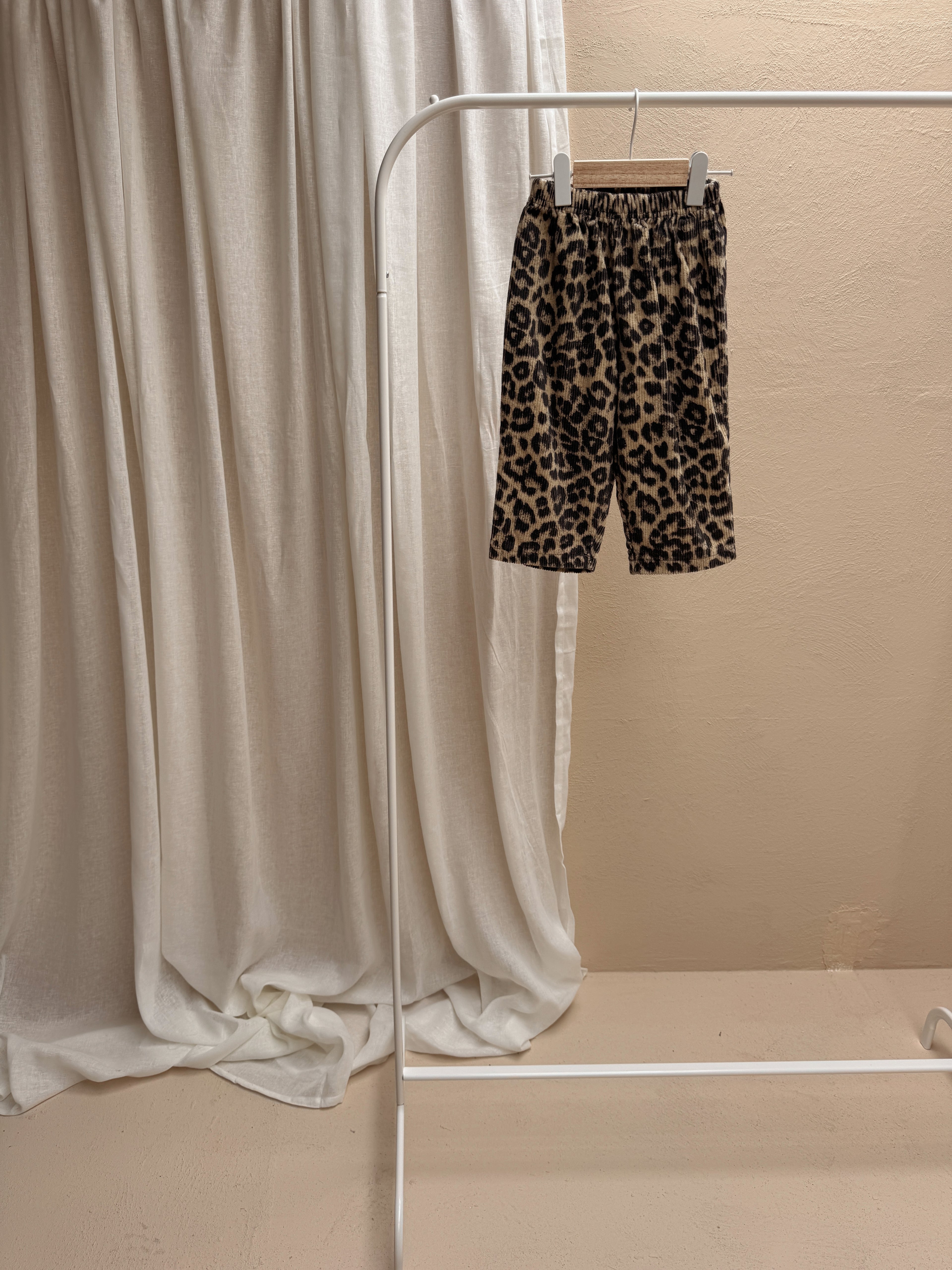 Pantalon Nora - léopard beige