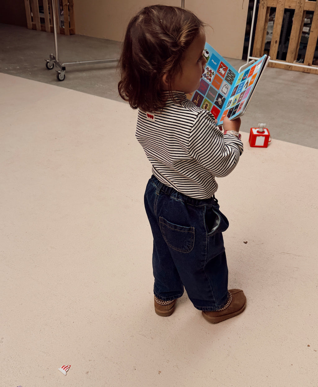 T-shirt Olivia - écru et noir