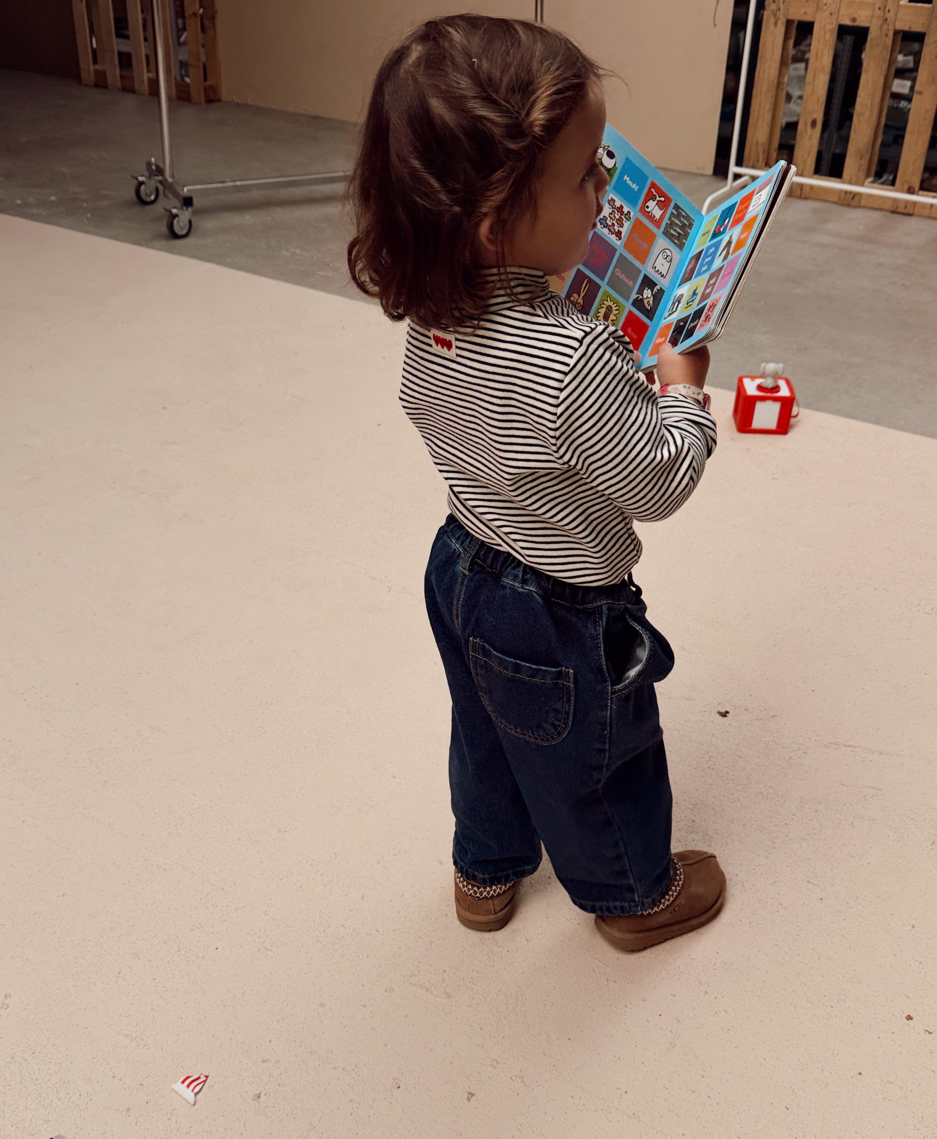 T-shirt Olivia - écru et noir