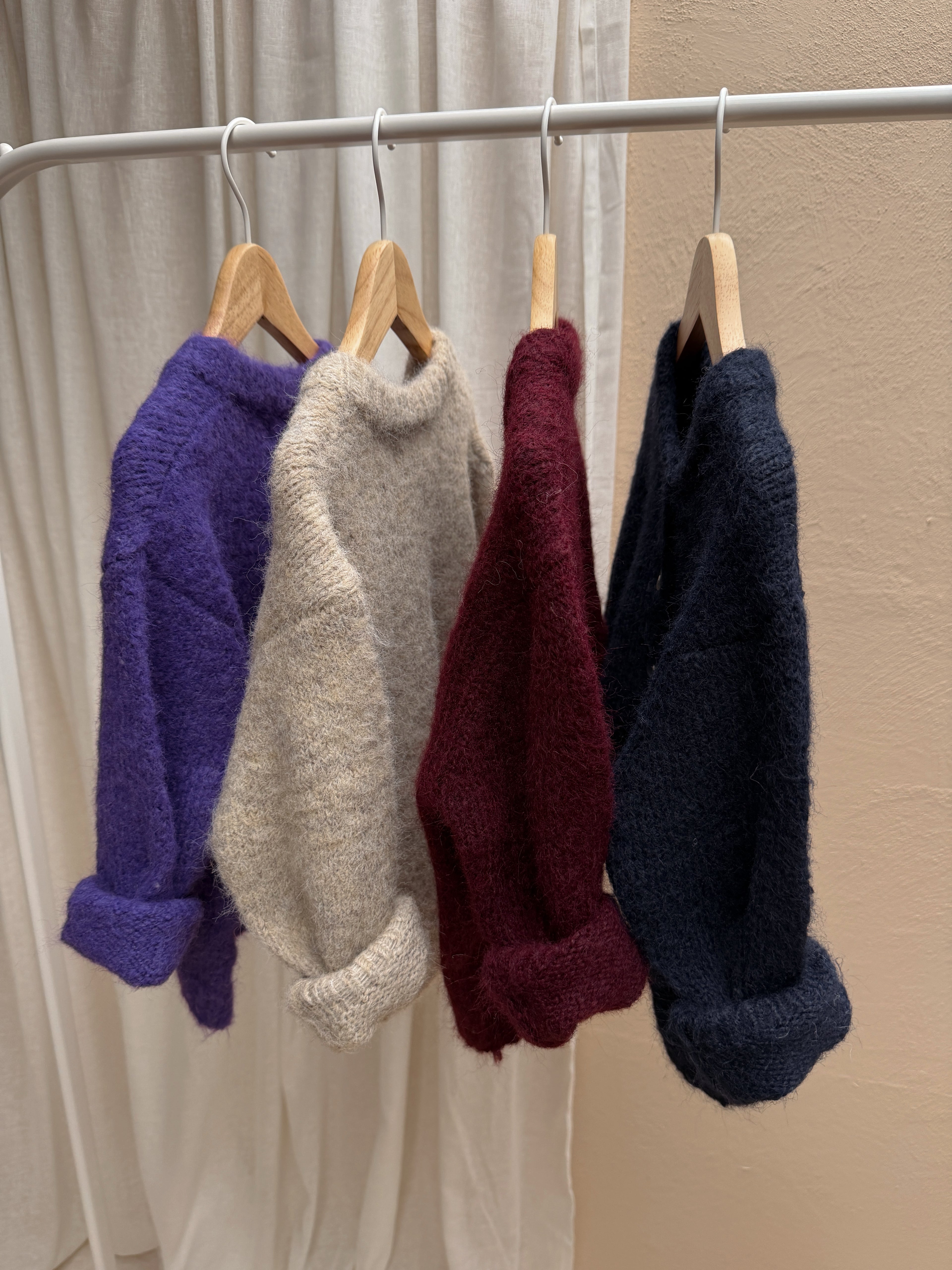 Gilet Marine - mauve