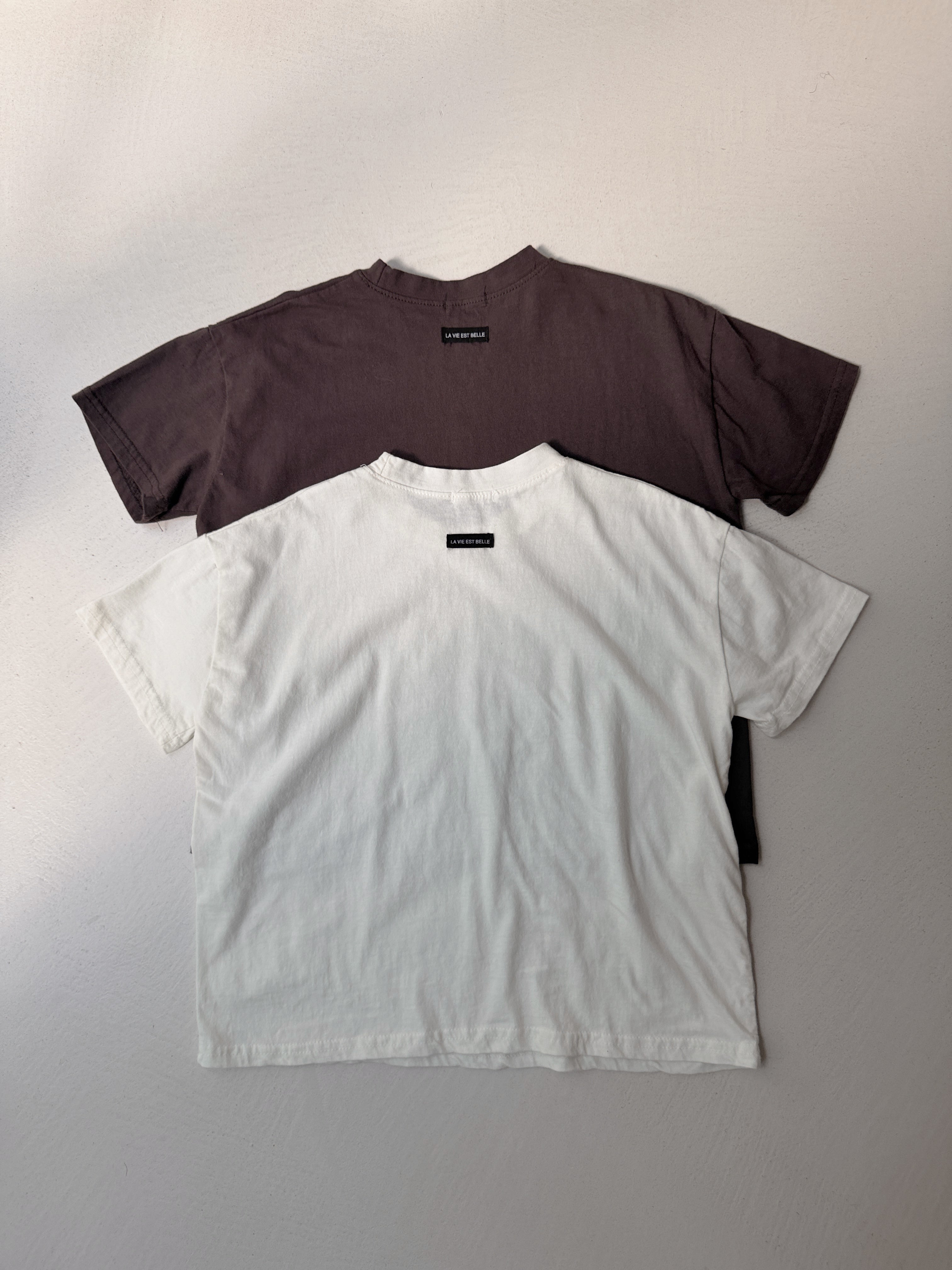 T-shirt Jef - brun foncé
