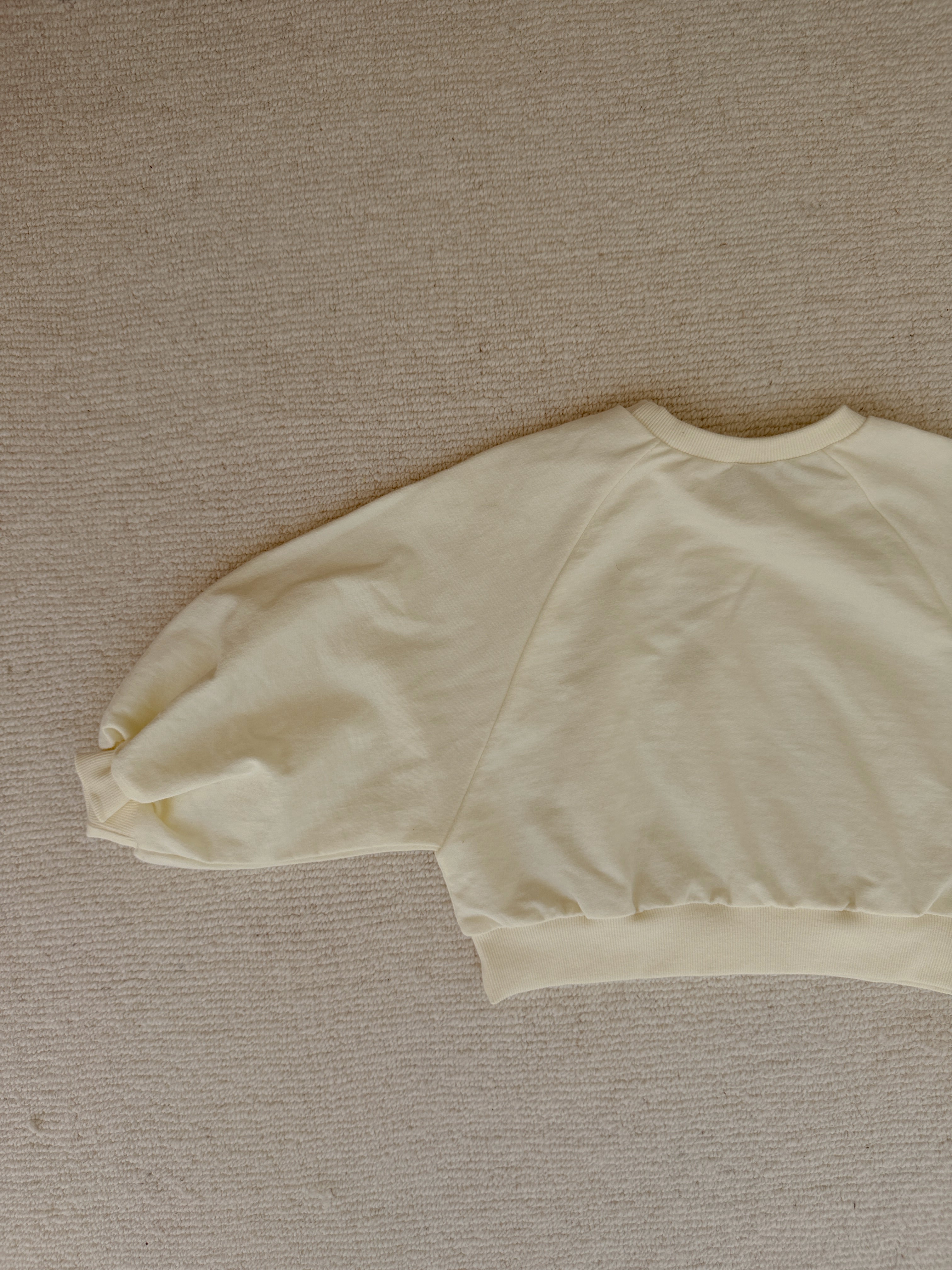 Sweatshirt Maddie - ecru