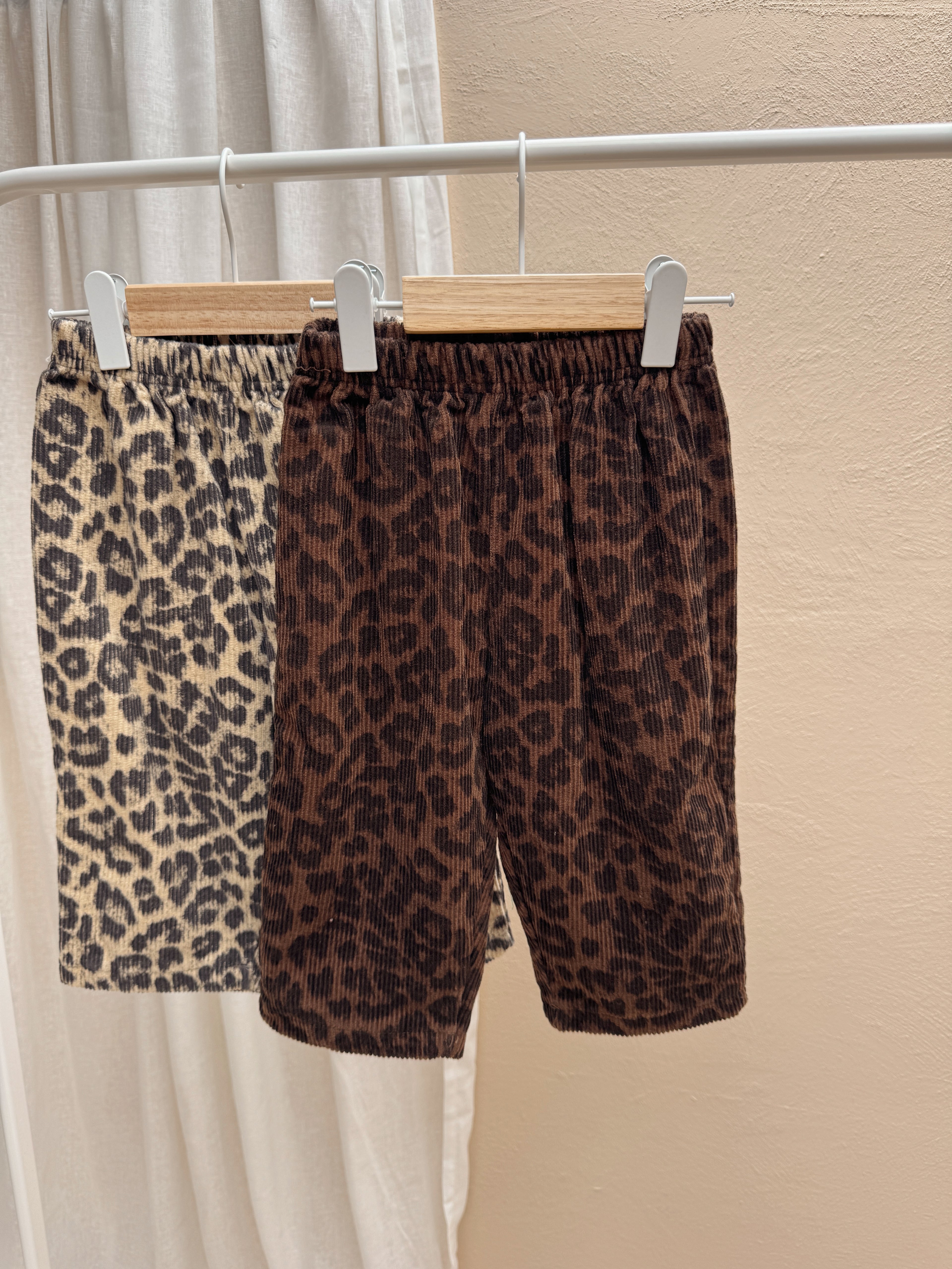 Pantalon Nora - léopard brun