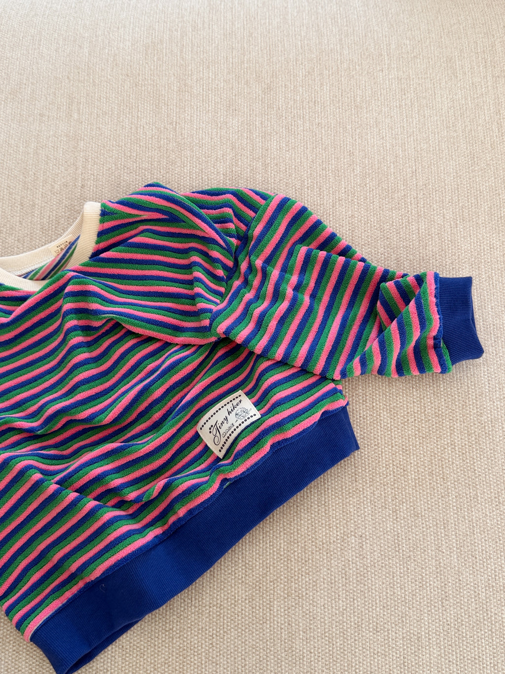 Sweat Steffi - ligné multicolore