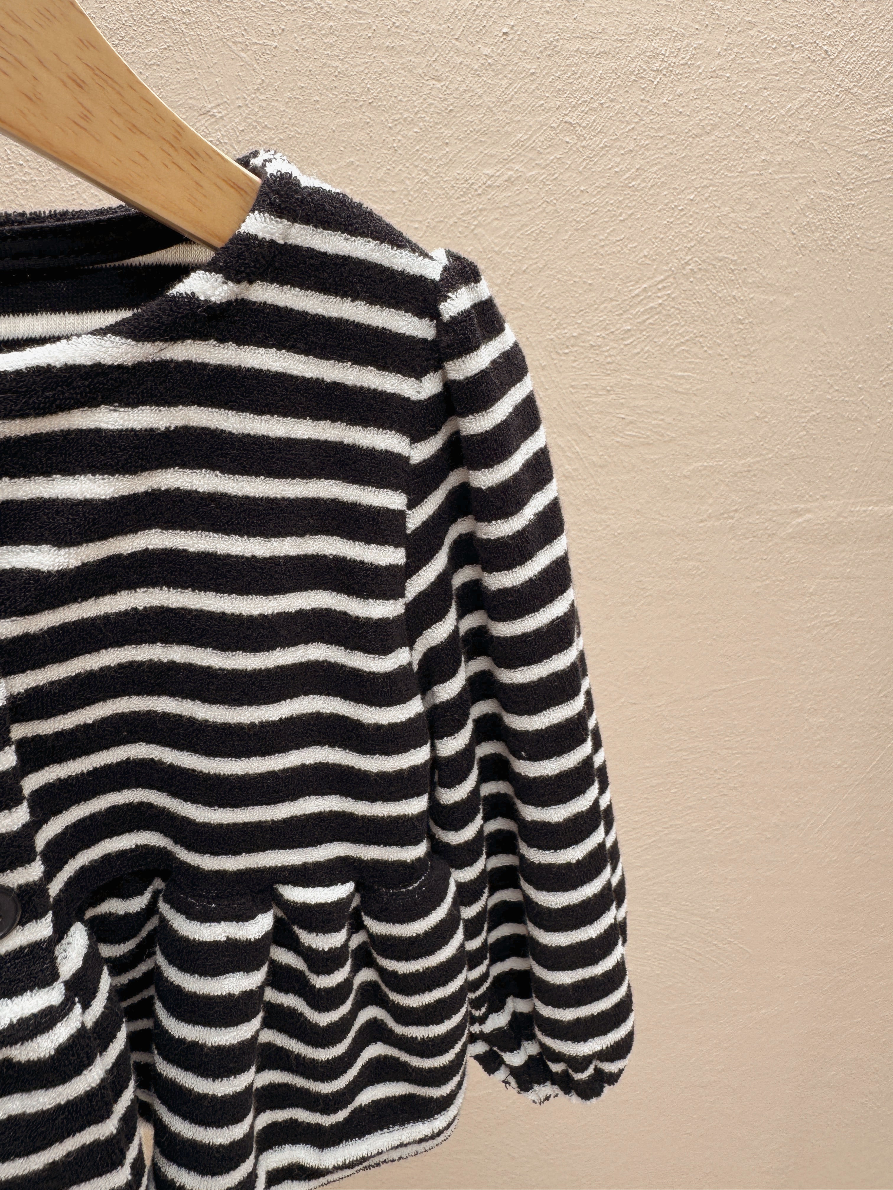 Gilet Flora - noir et blanc