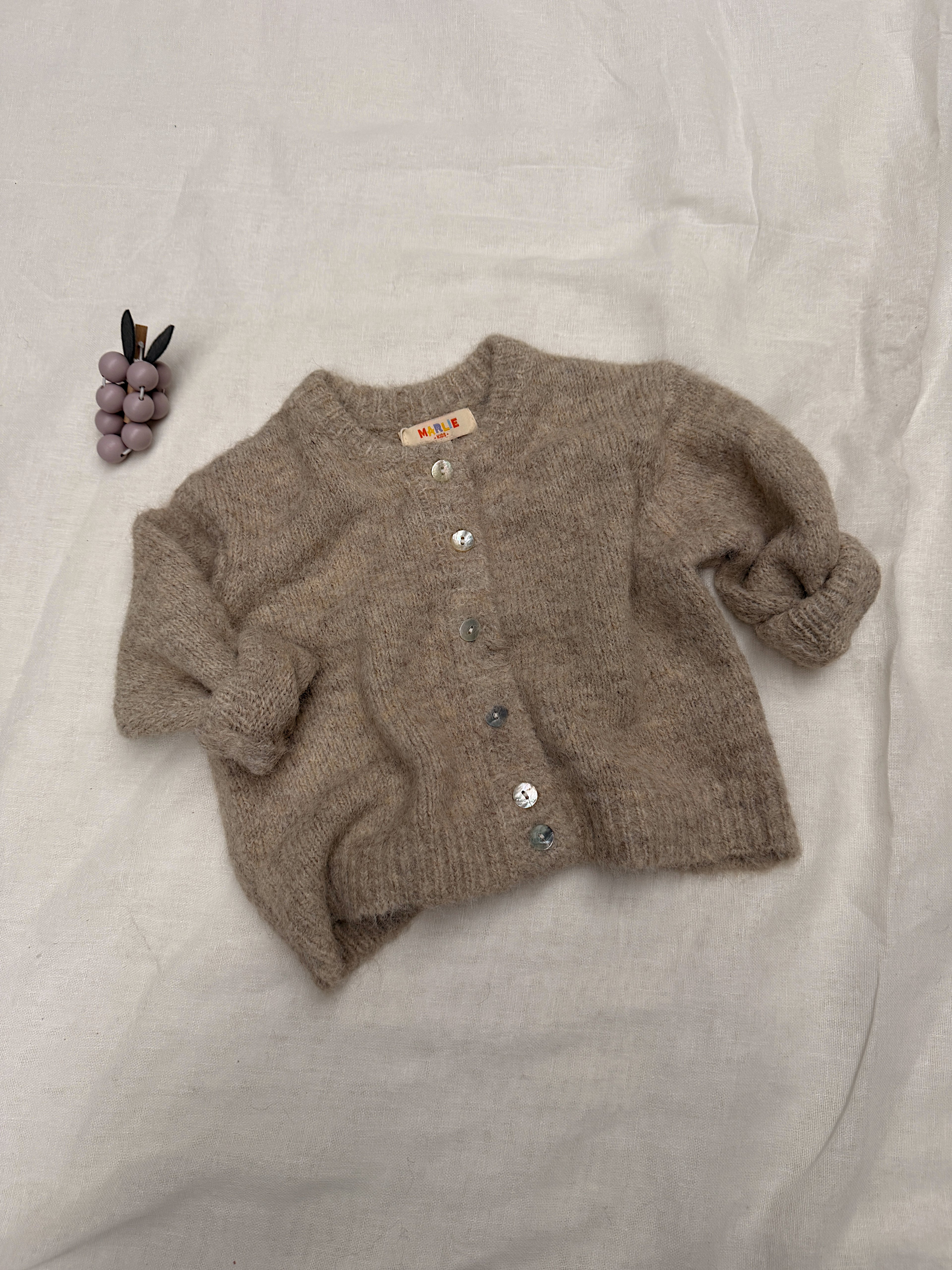 Gilet Marine - beige