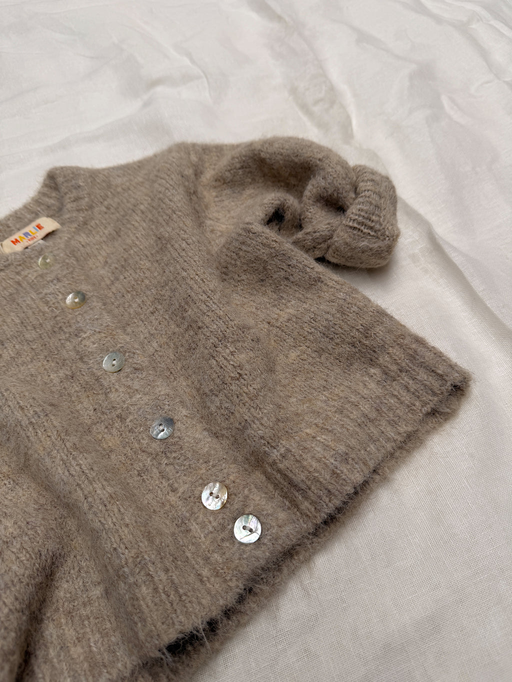 Gilet Marine - beige