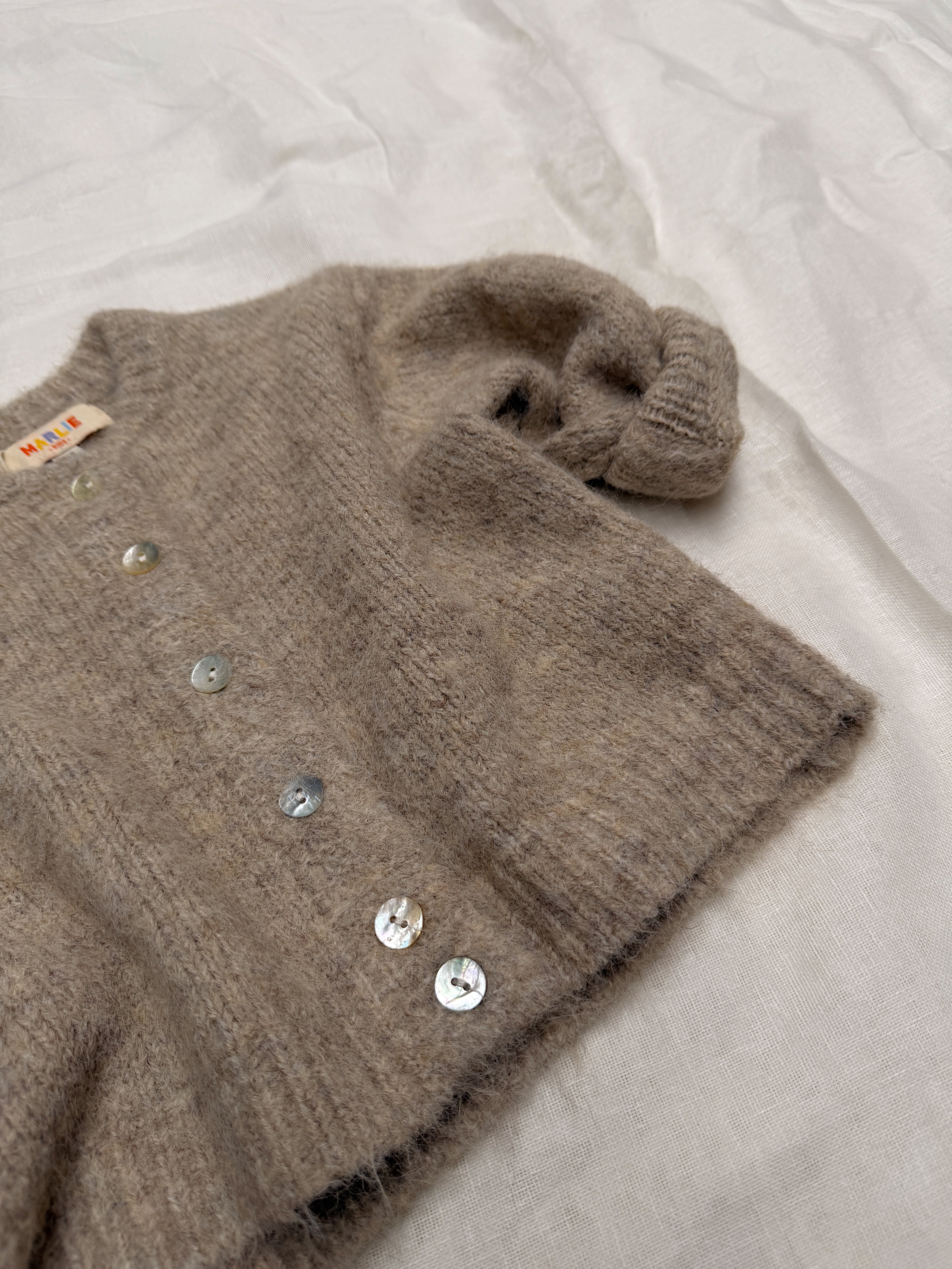 Gilet Marine - beige