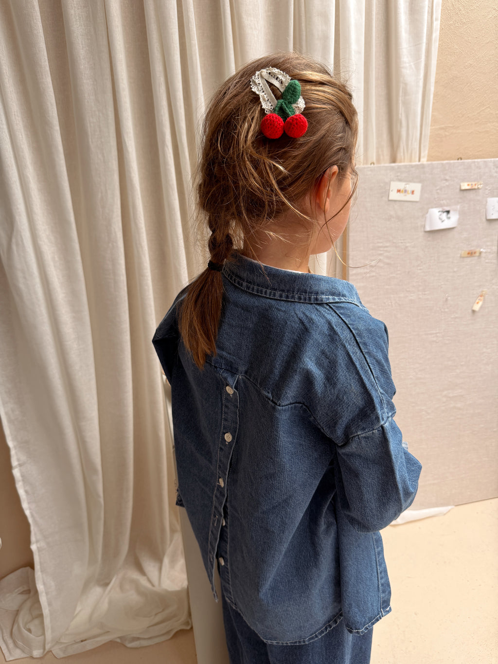 Chemise Gabi - bleu en jeans