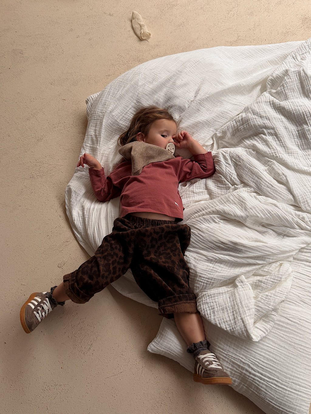 Pantalon Nora - léopard brun