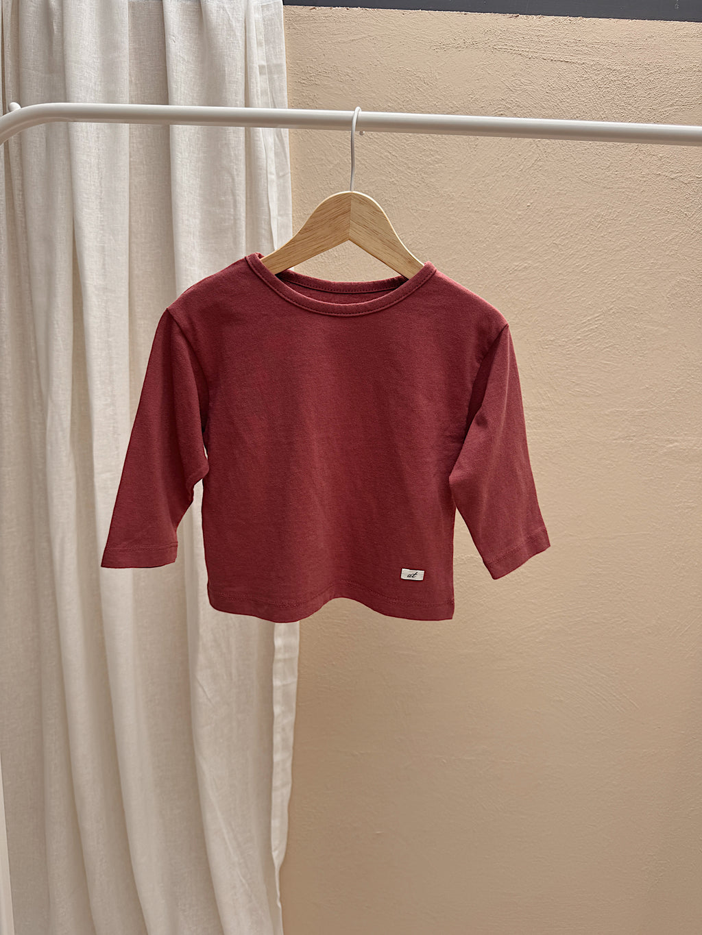 T-shirt Adam - brique