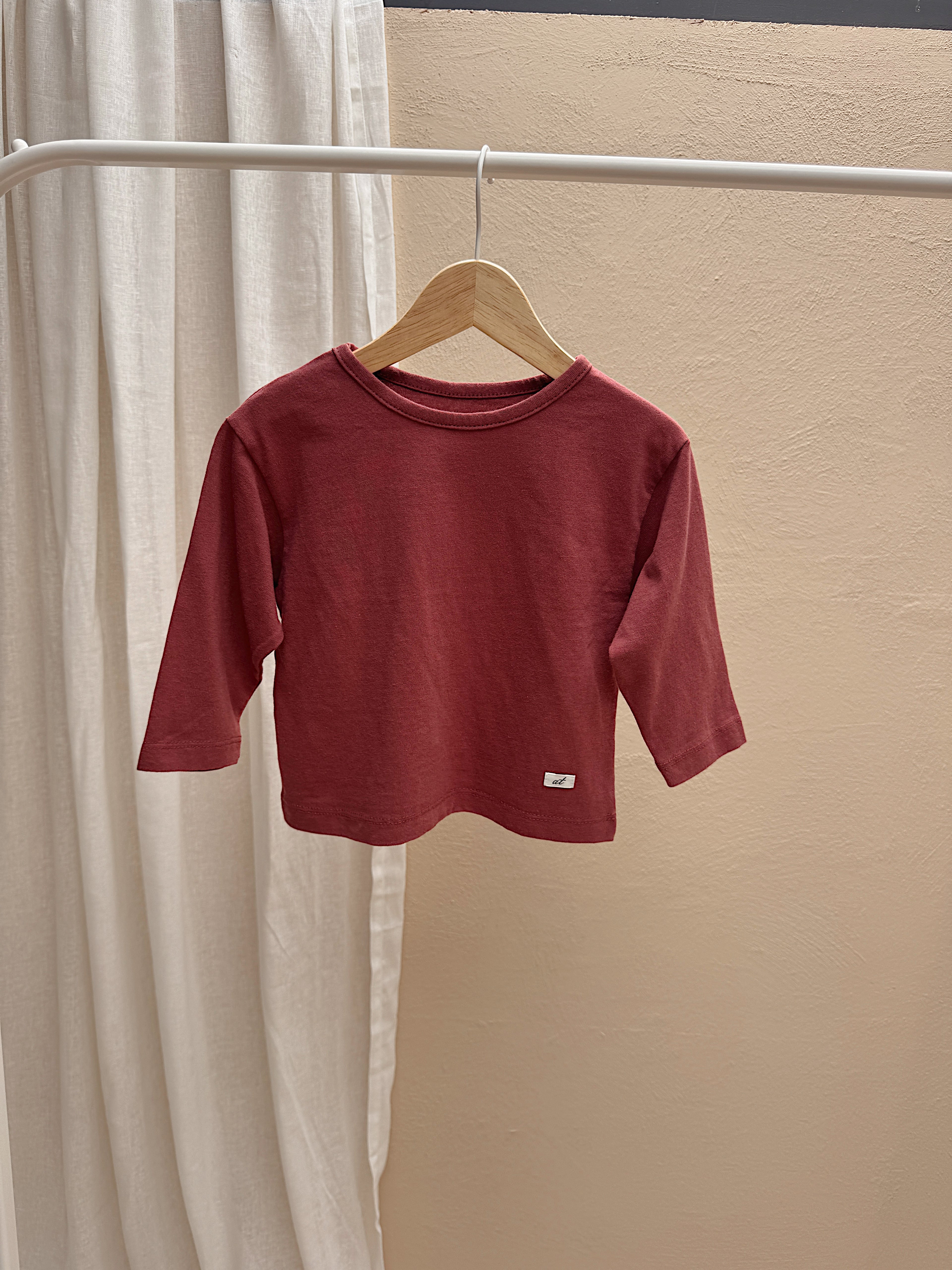 T-shirt Adam - brique