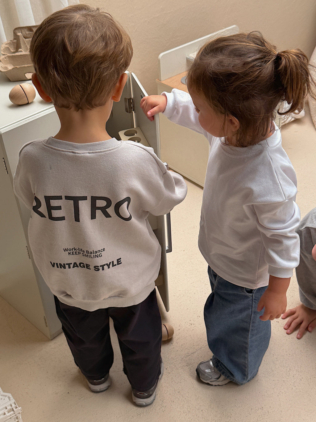 Pull Vintage - beige