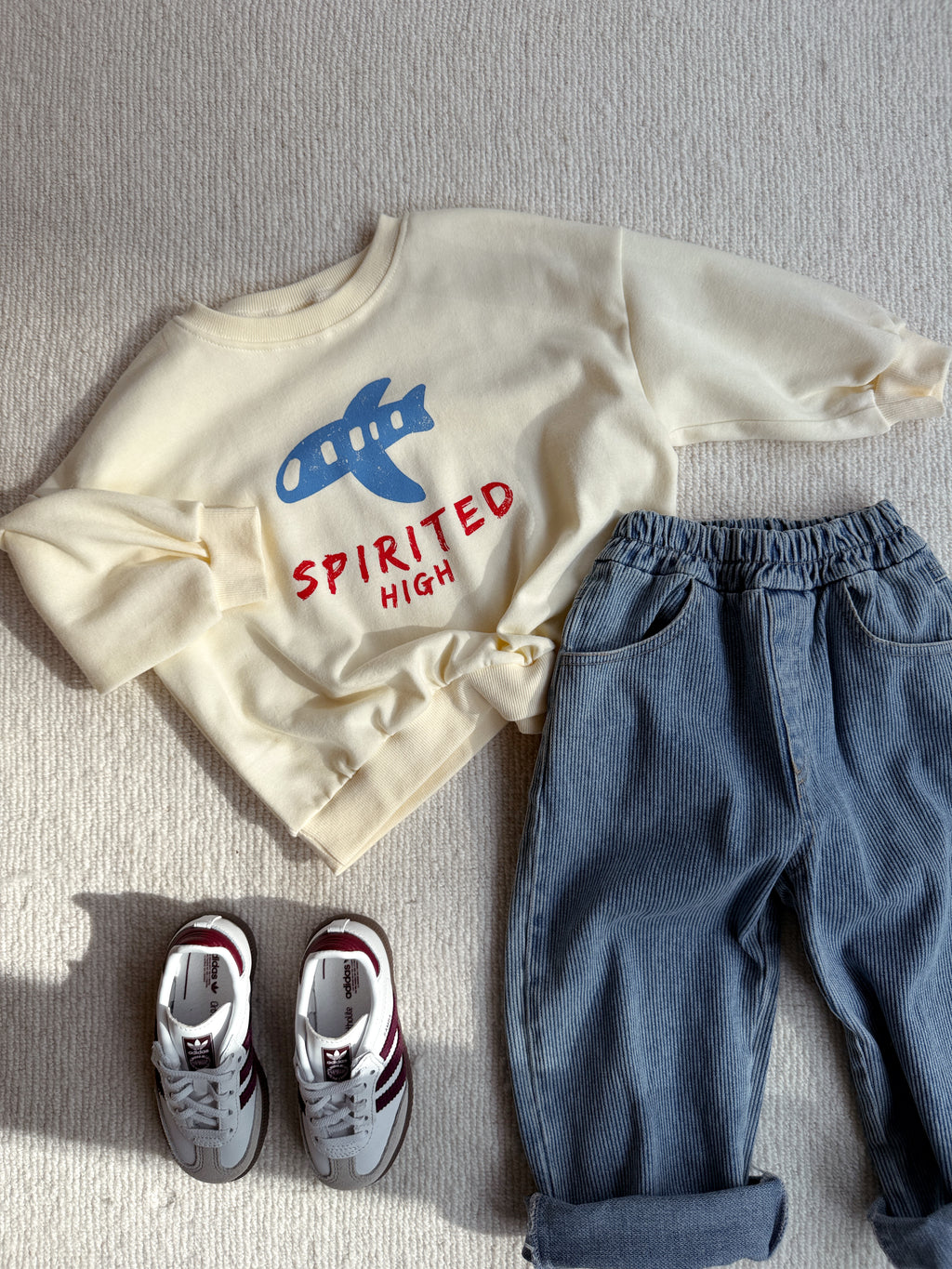 Sweat Plane - écru