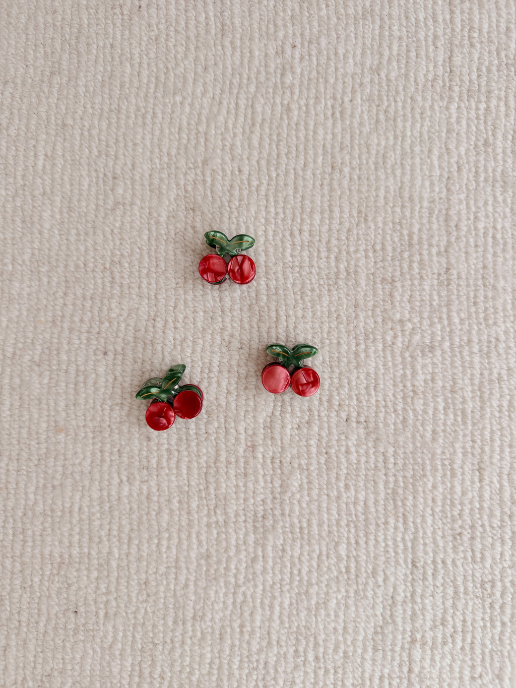 Pinces à cheveux Kika - rouge