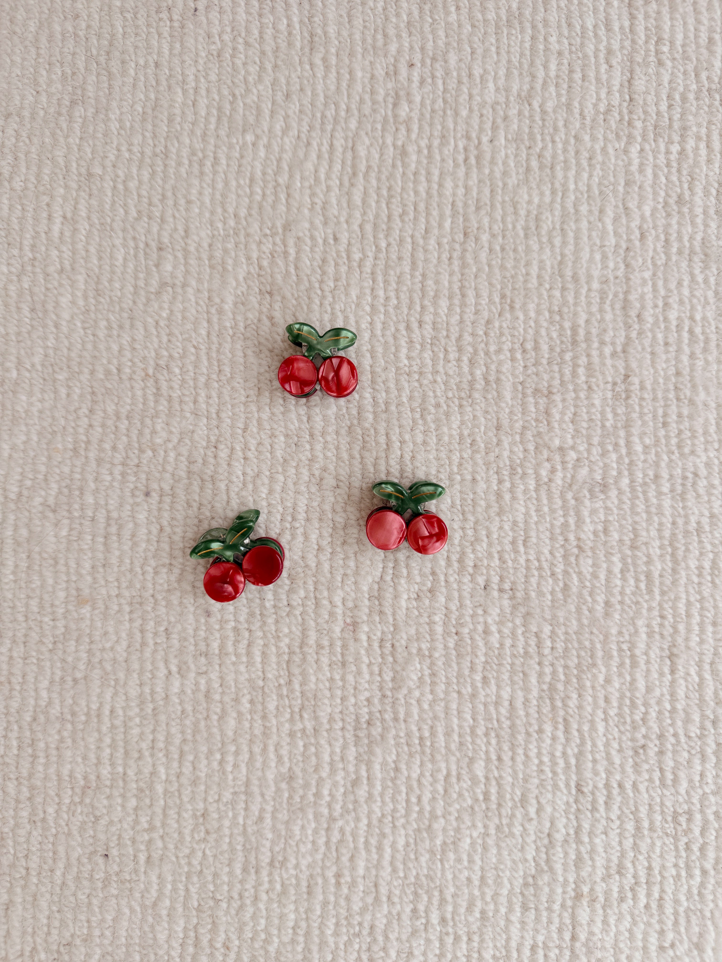 Pinces à cheveux Kika - rouge
