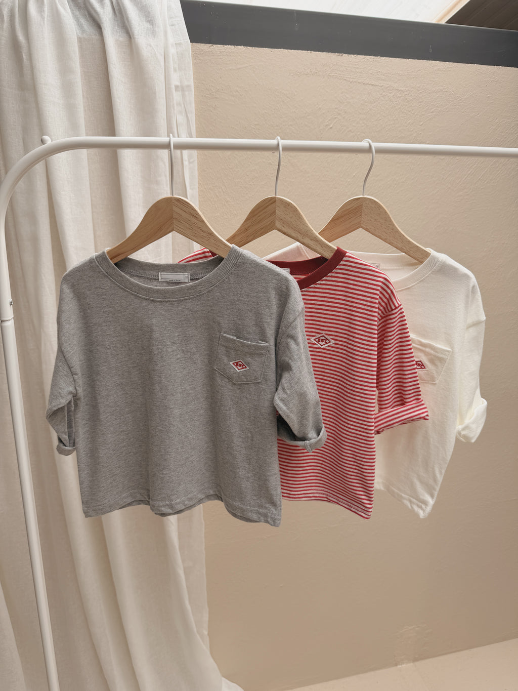 T-shirt James - rouge