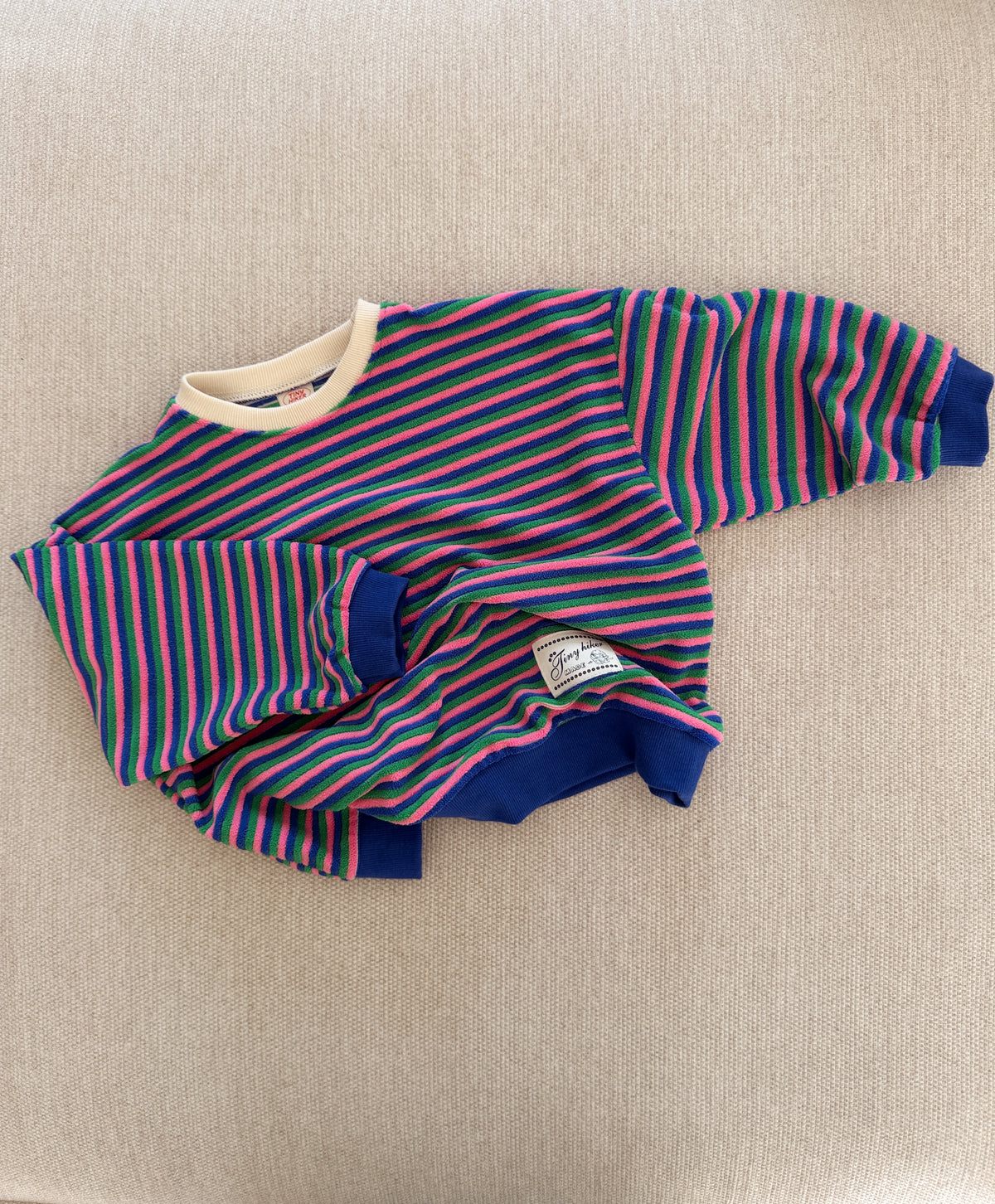 Sweat Steffi - ligné multicolore