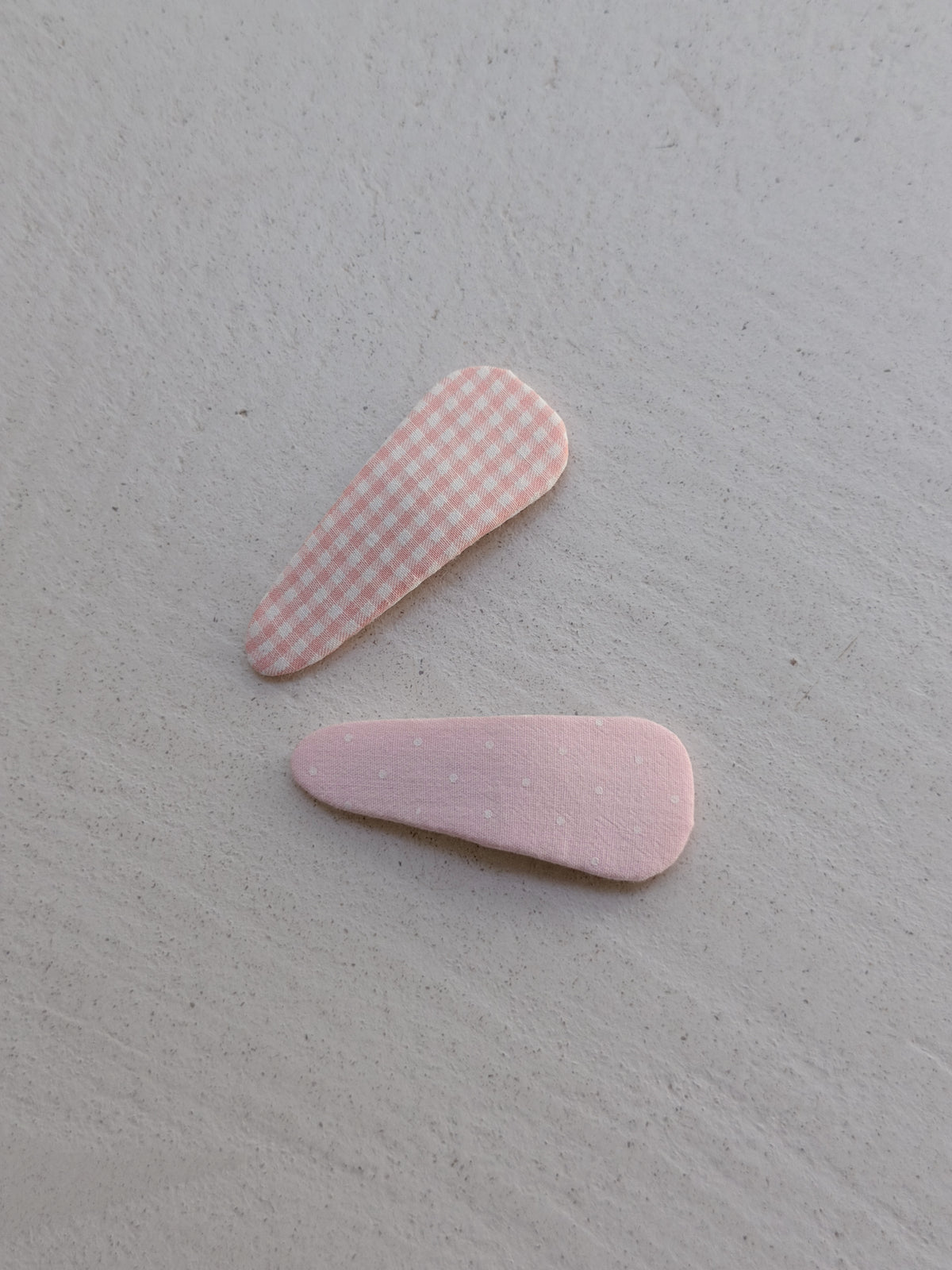 Pinces Gina - rose pâle