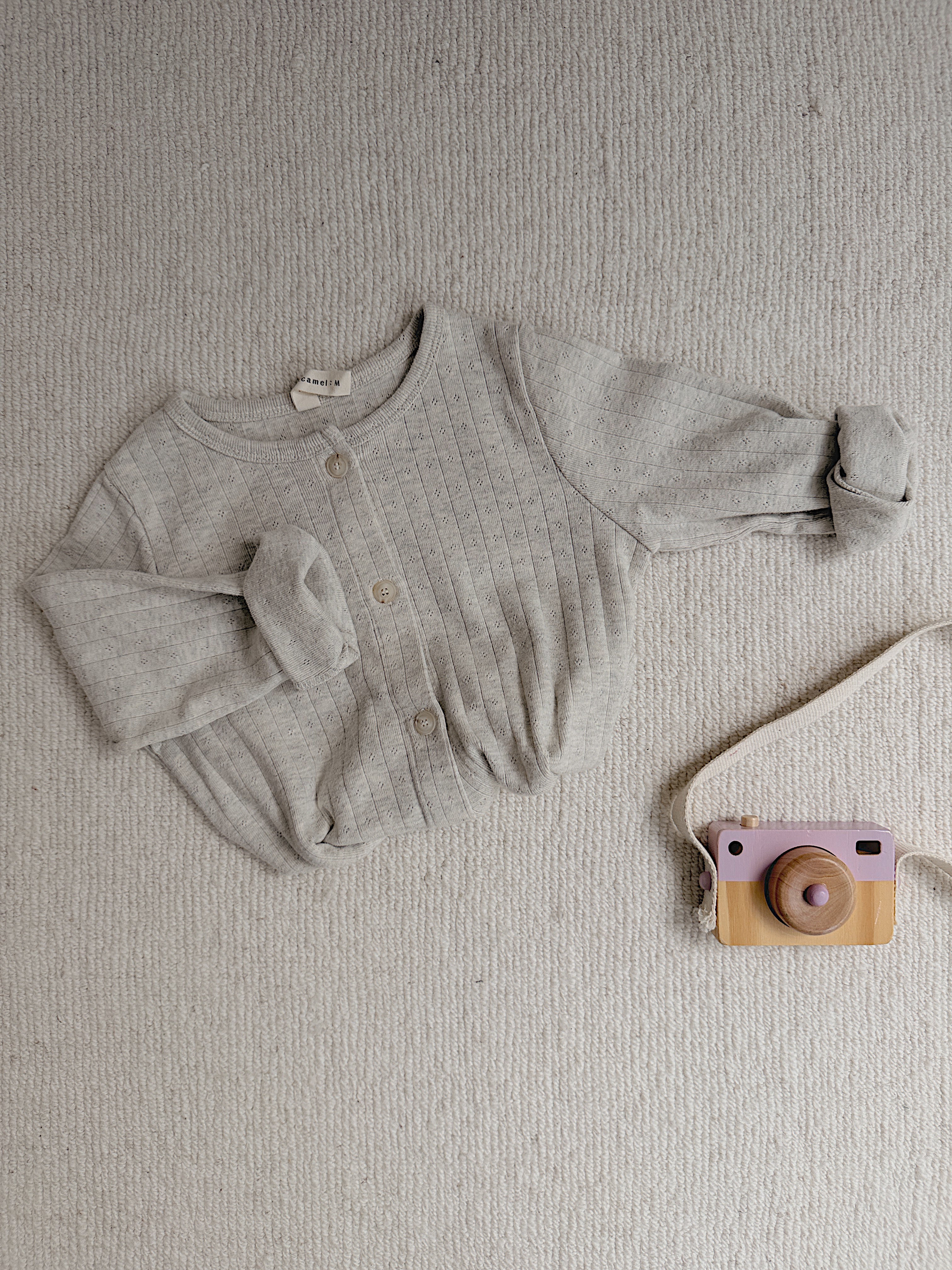 Cardigan Diane - heather grey