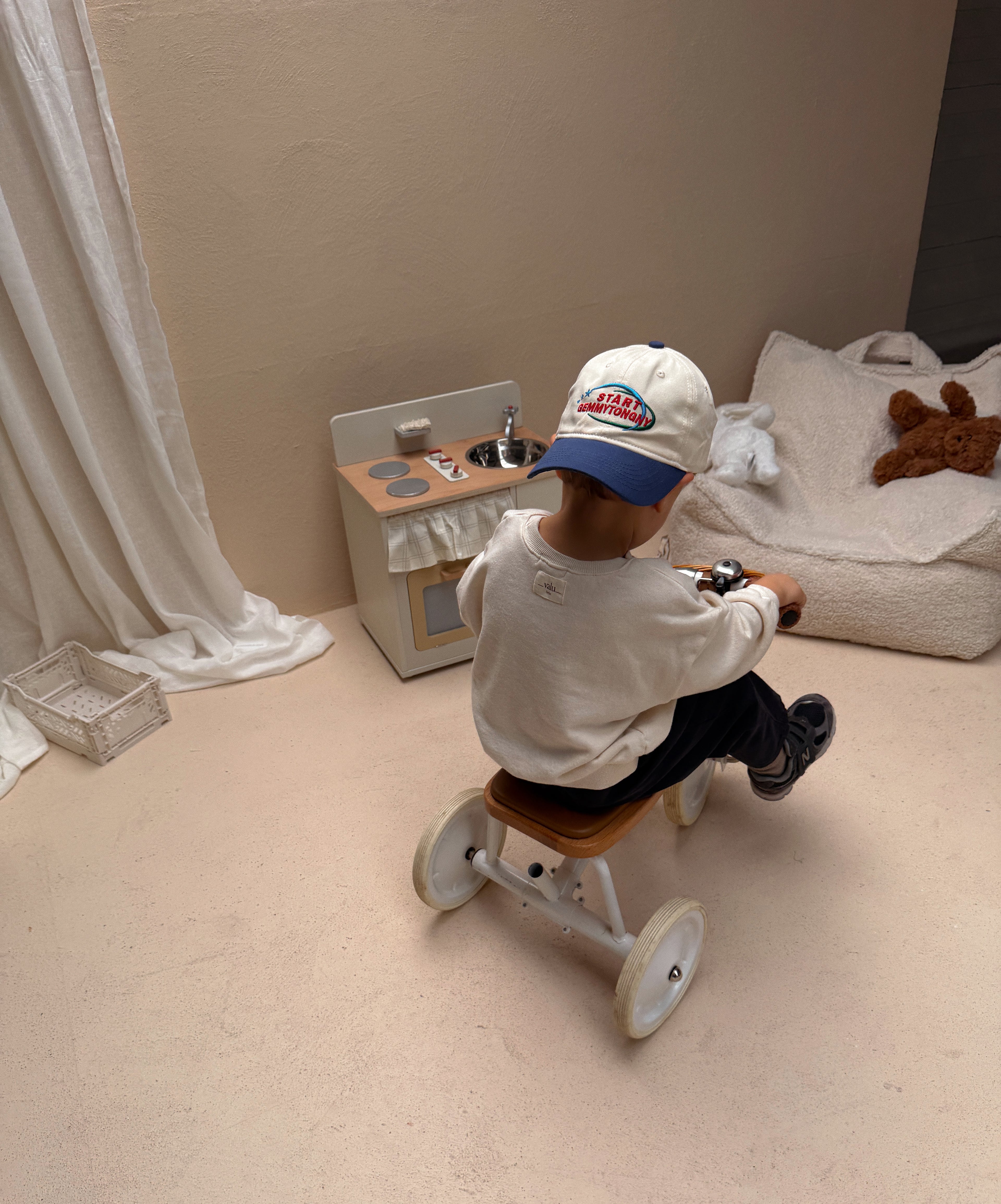 Pull Pop corn - écru