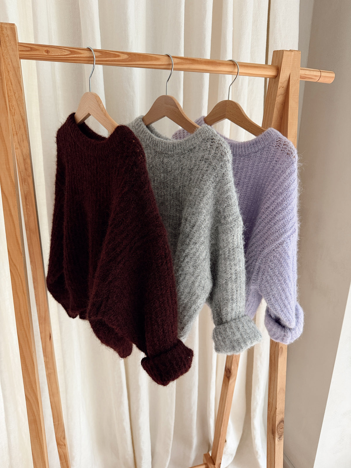 Pull Daphné - gris clair