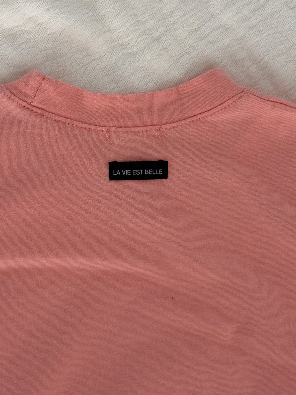 T-shirt Jef - salmon pink