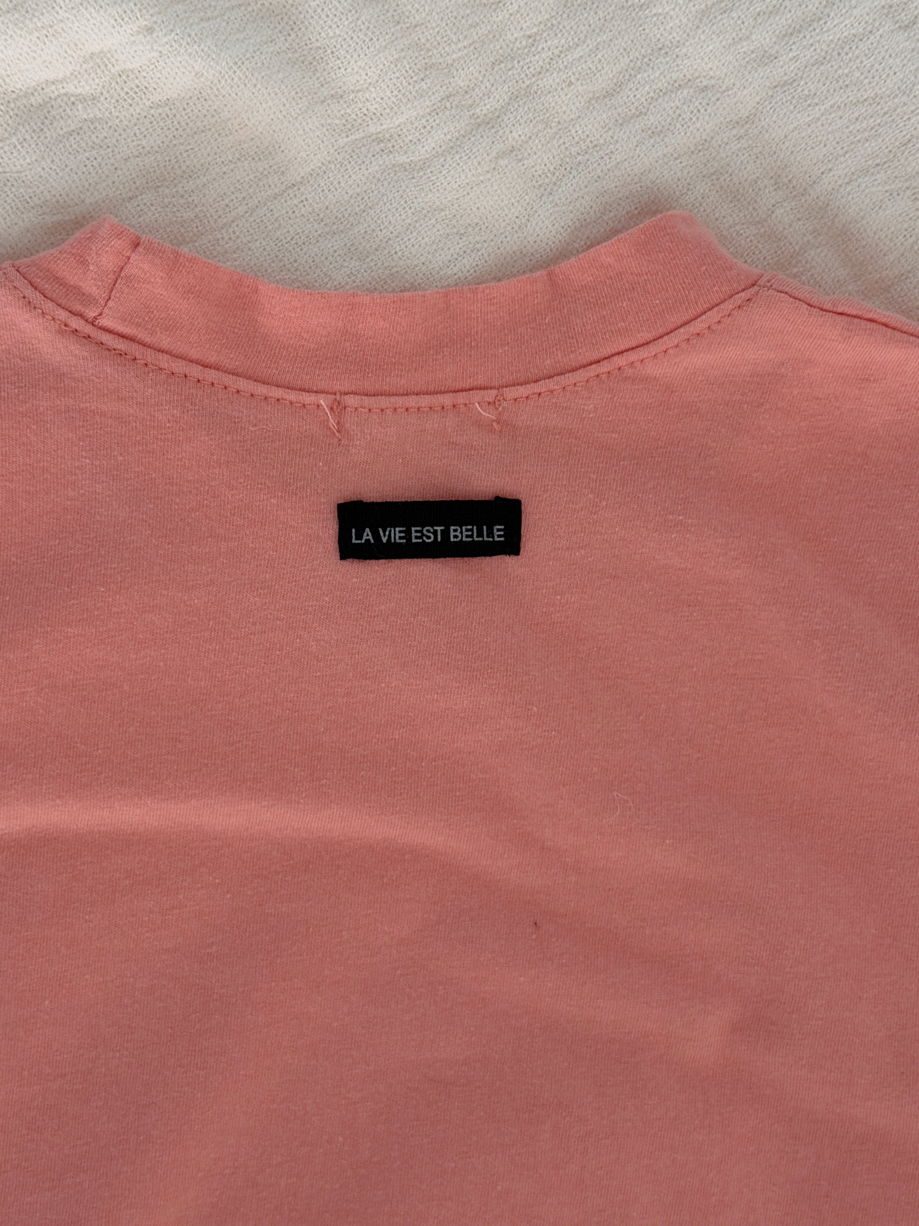 T-shirt Jef - salmon pink