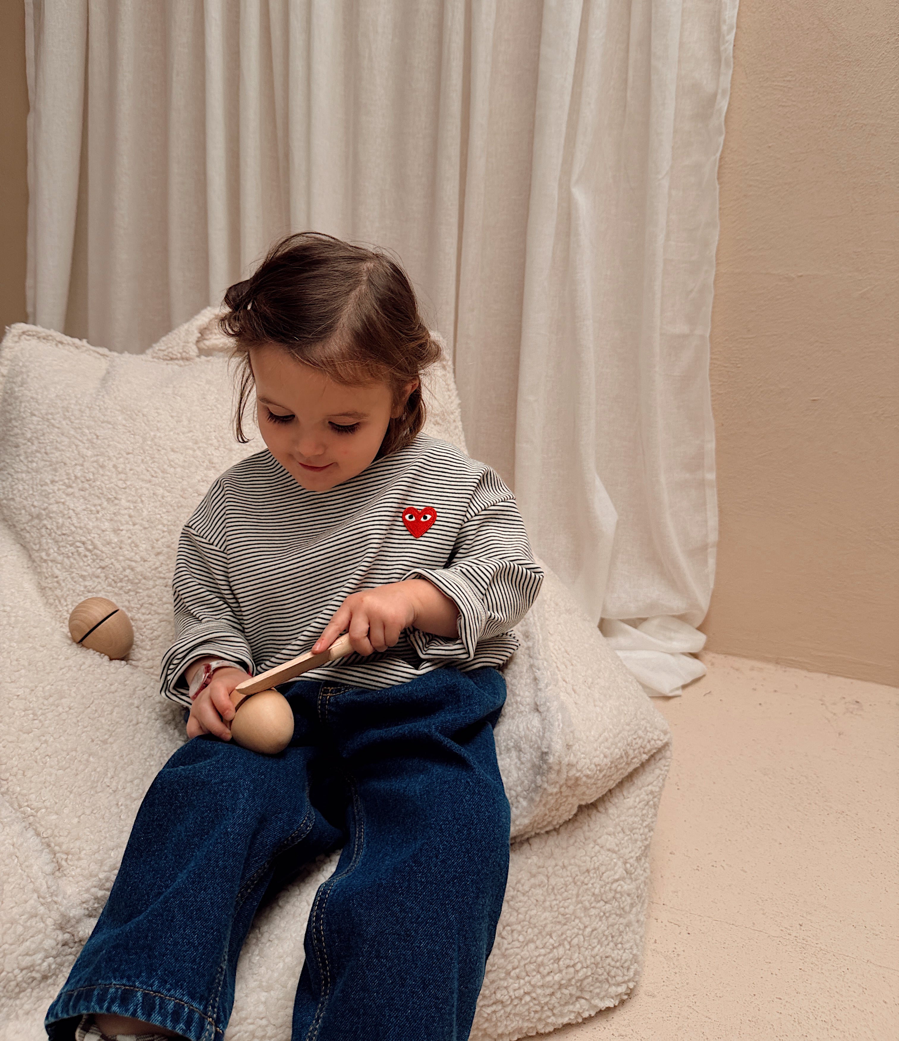 T-shirt Lucie - noir et blanc