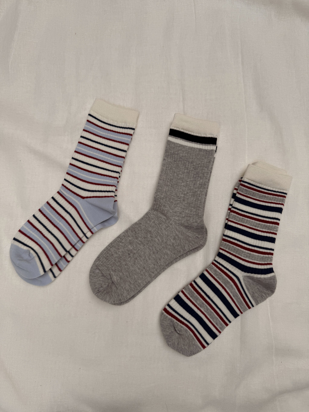 Chaussettes Liam - à lignes