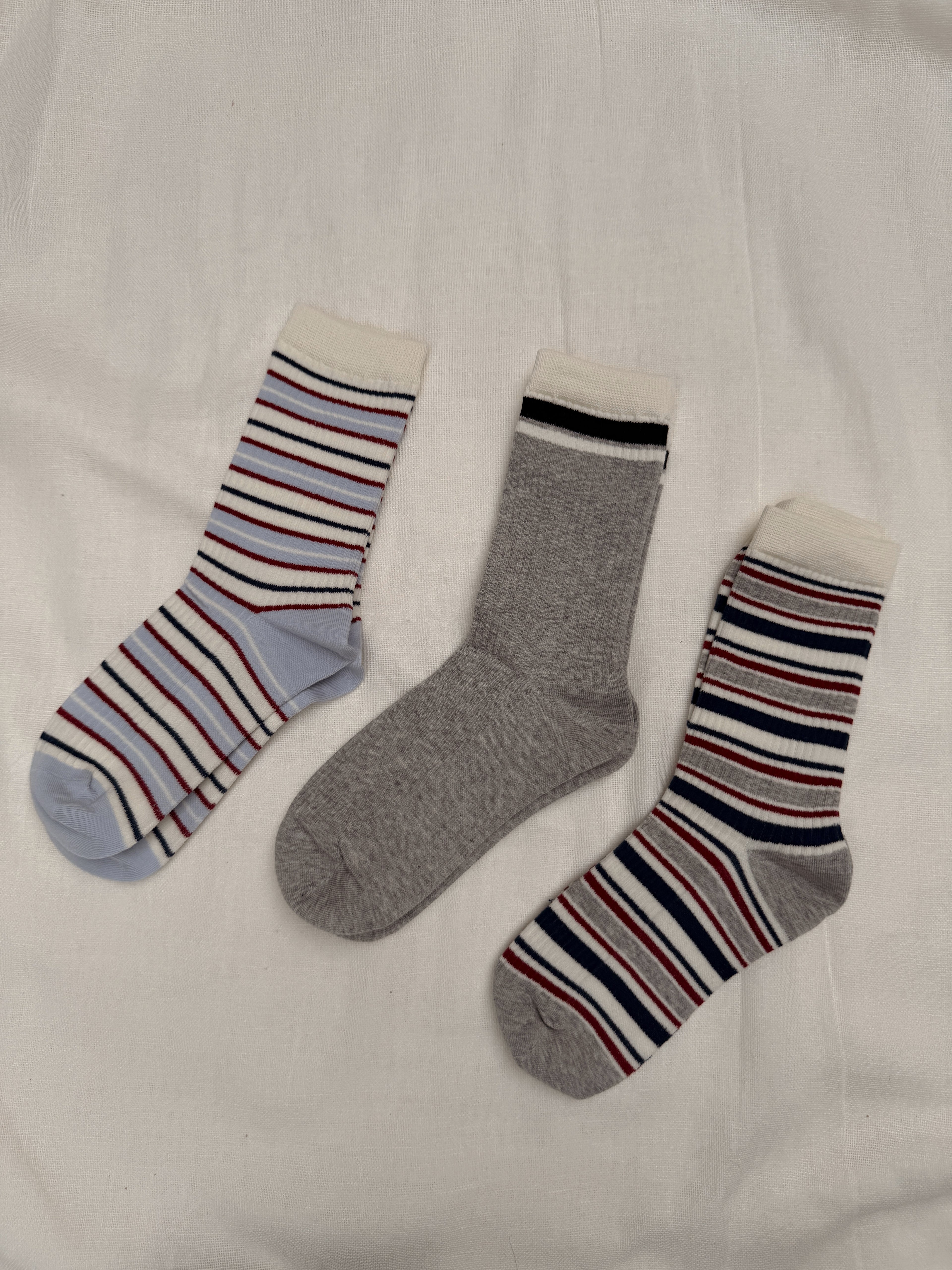 Chaussettes Liam - à lignes