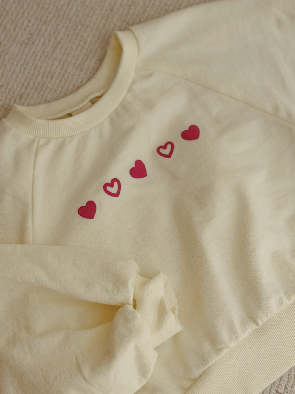 Sweatshirt Maddie - ecru