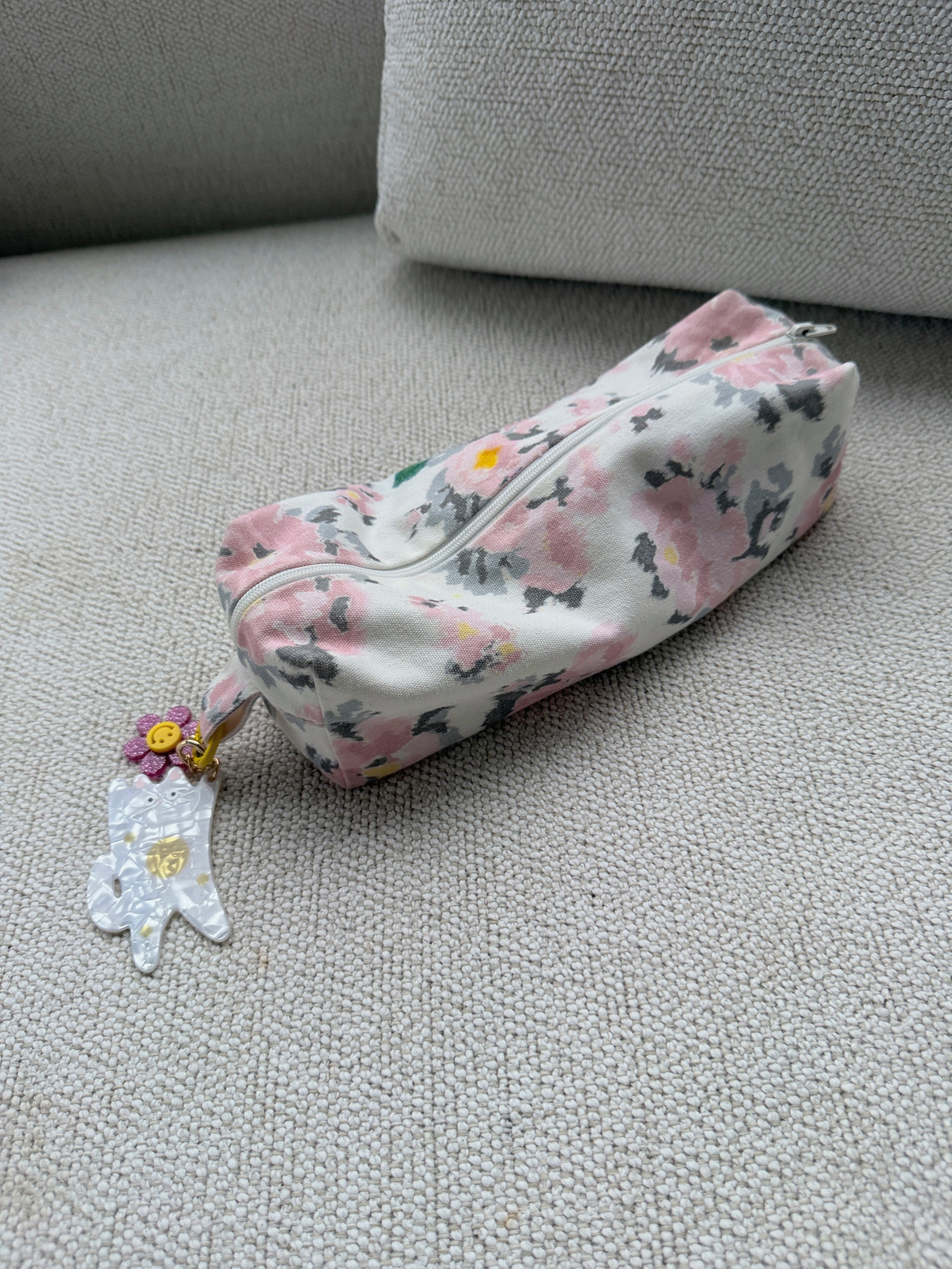 Porte-clé Kitty - blanc