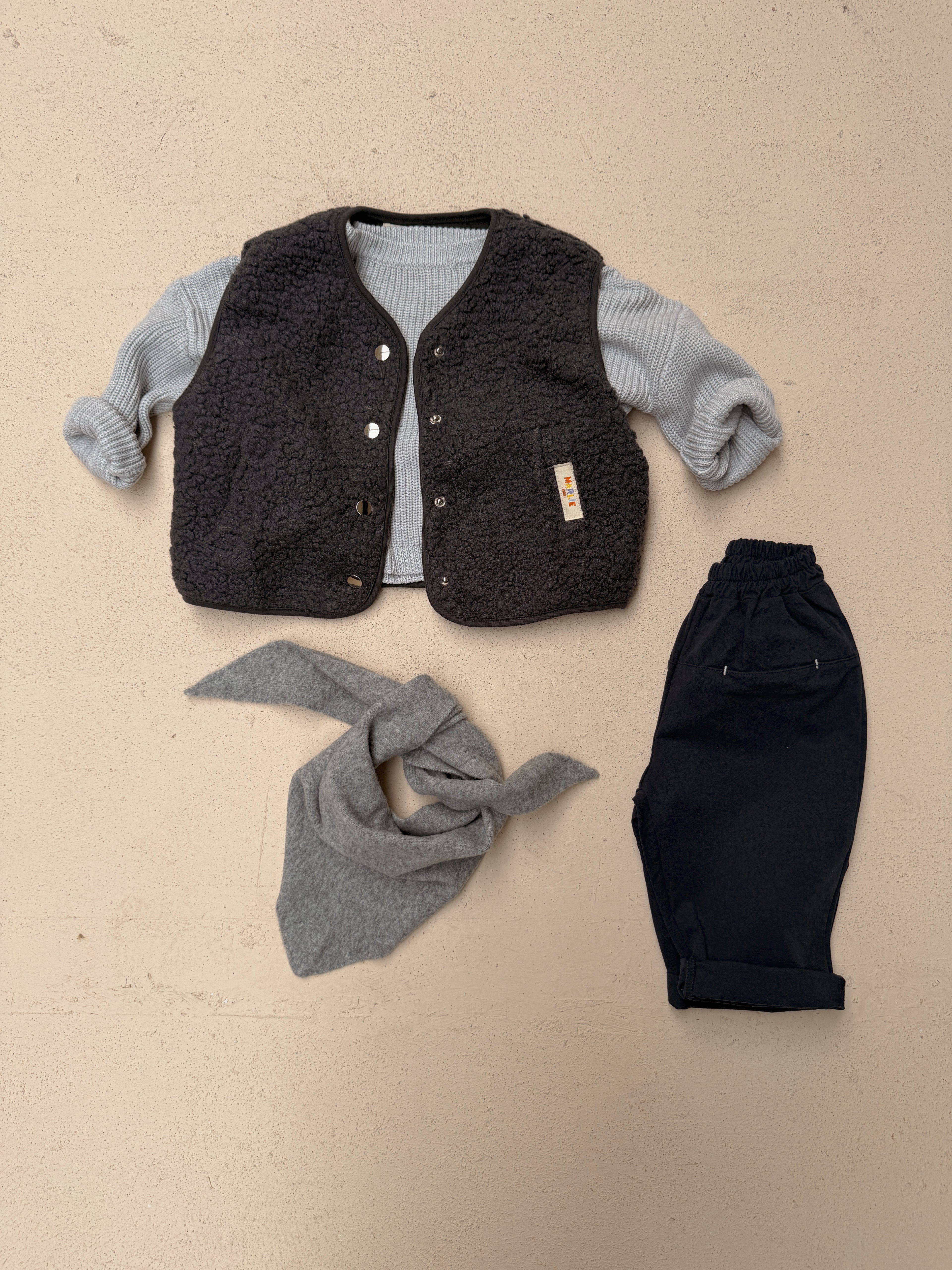 Gilet Anouk - gris foncé