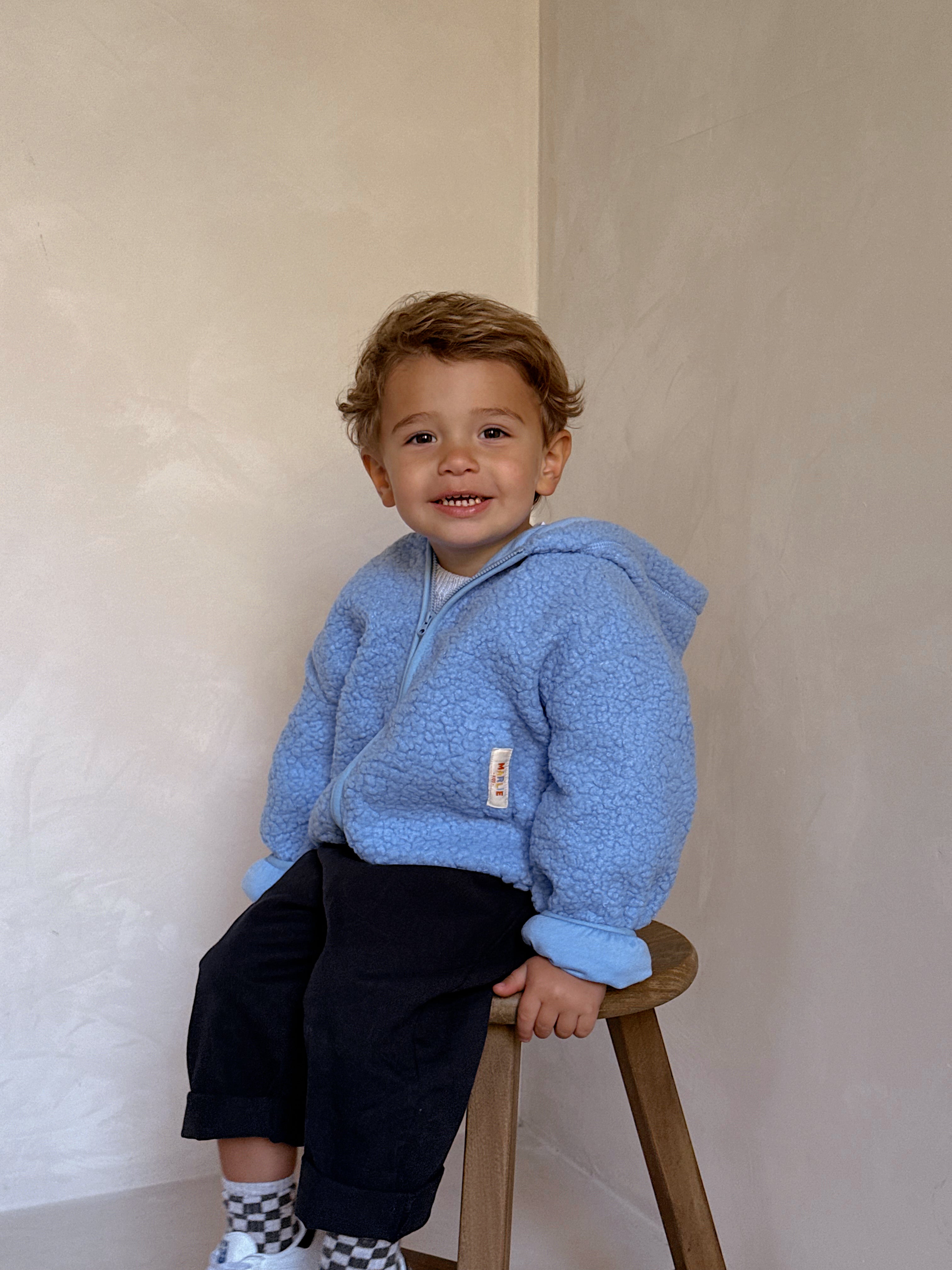 Manteau Sam - bleu ciel