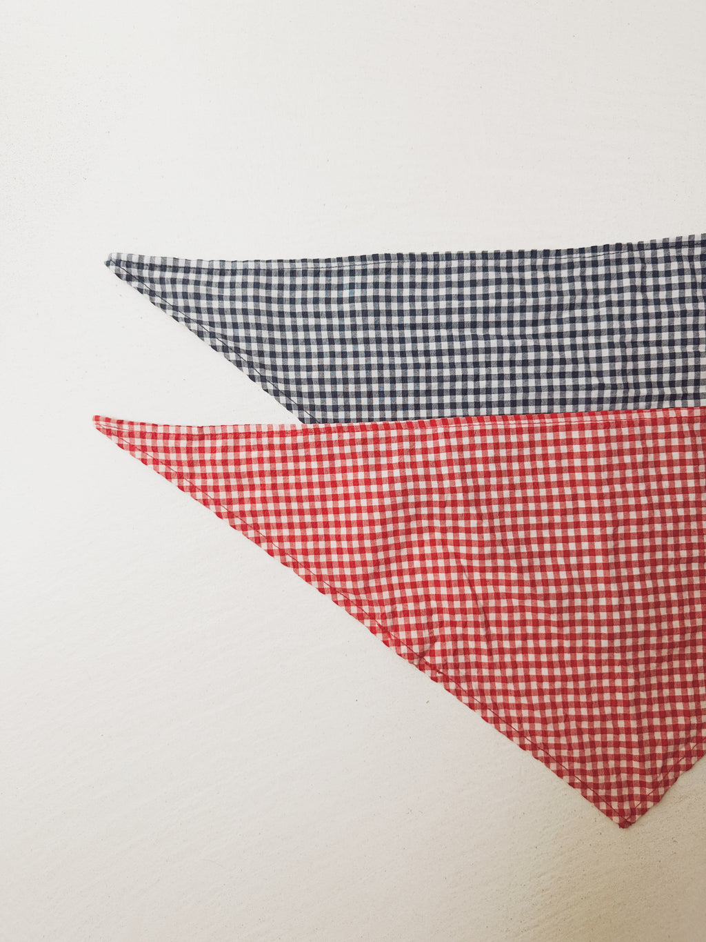 Foulard Sofia - vichy bleu