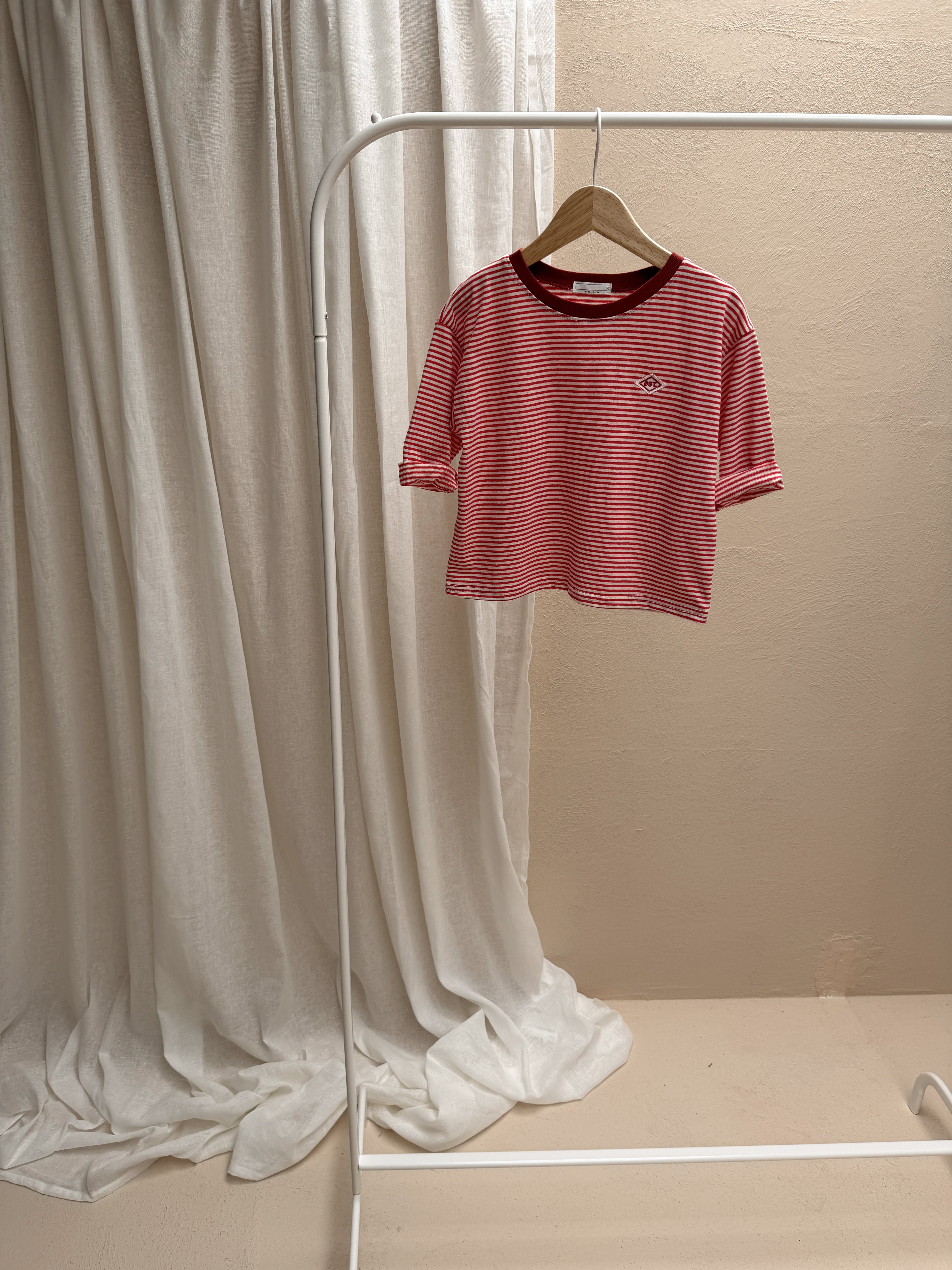 T-shirt James - rouge