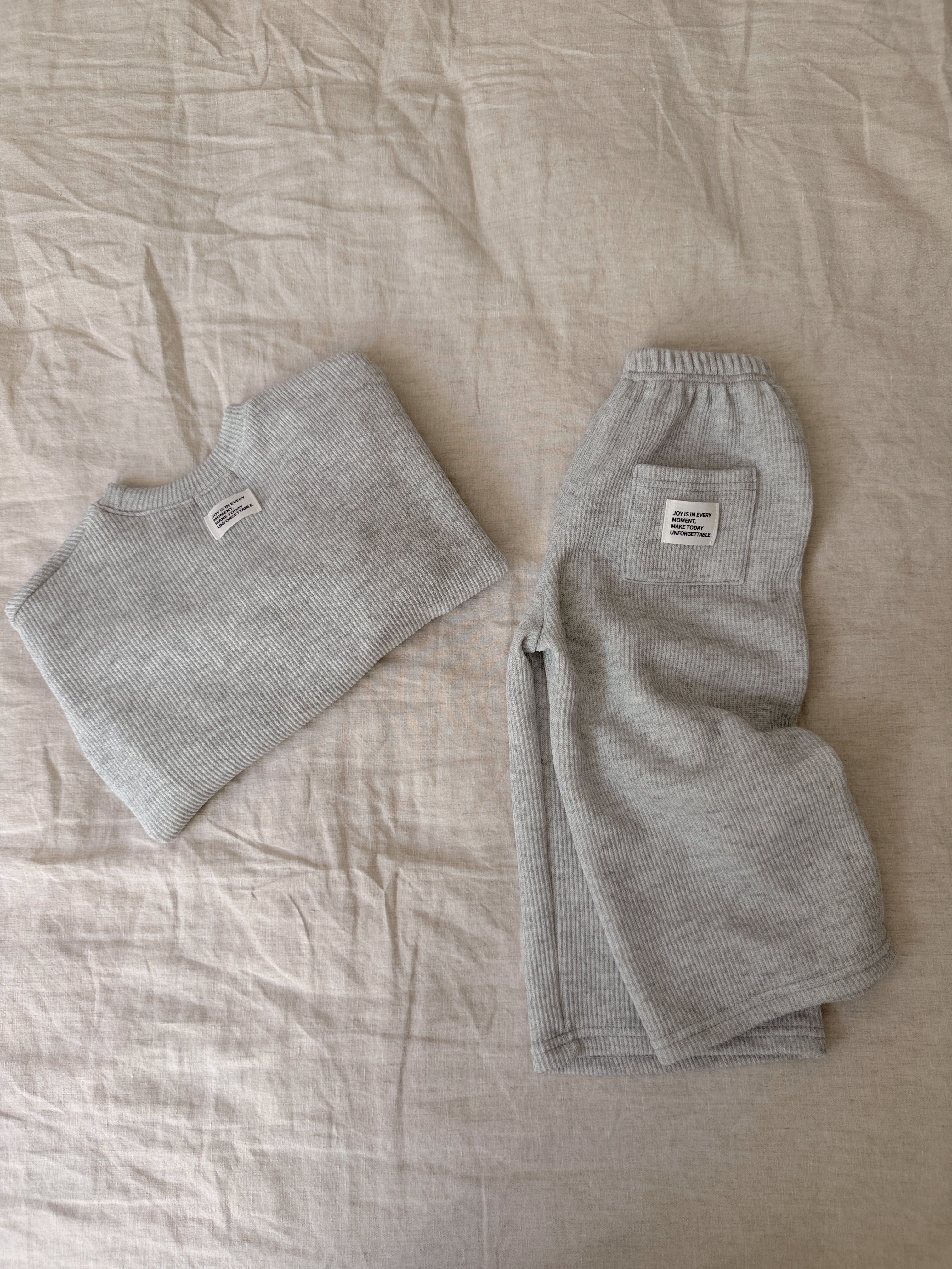 Ensemble Jude - gris chiné