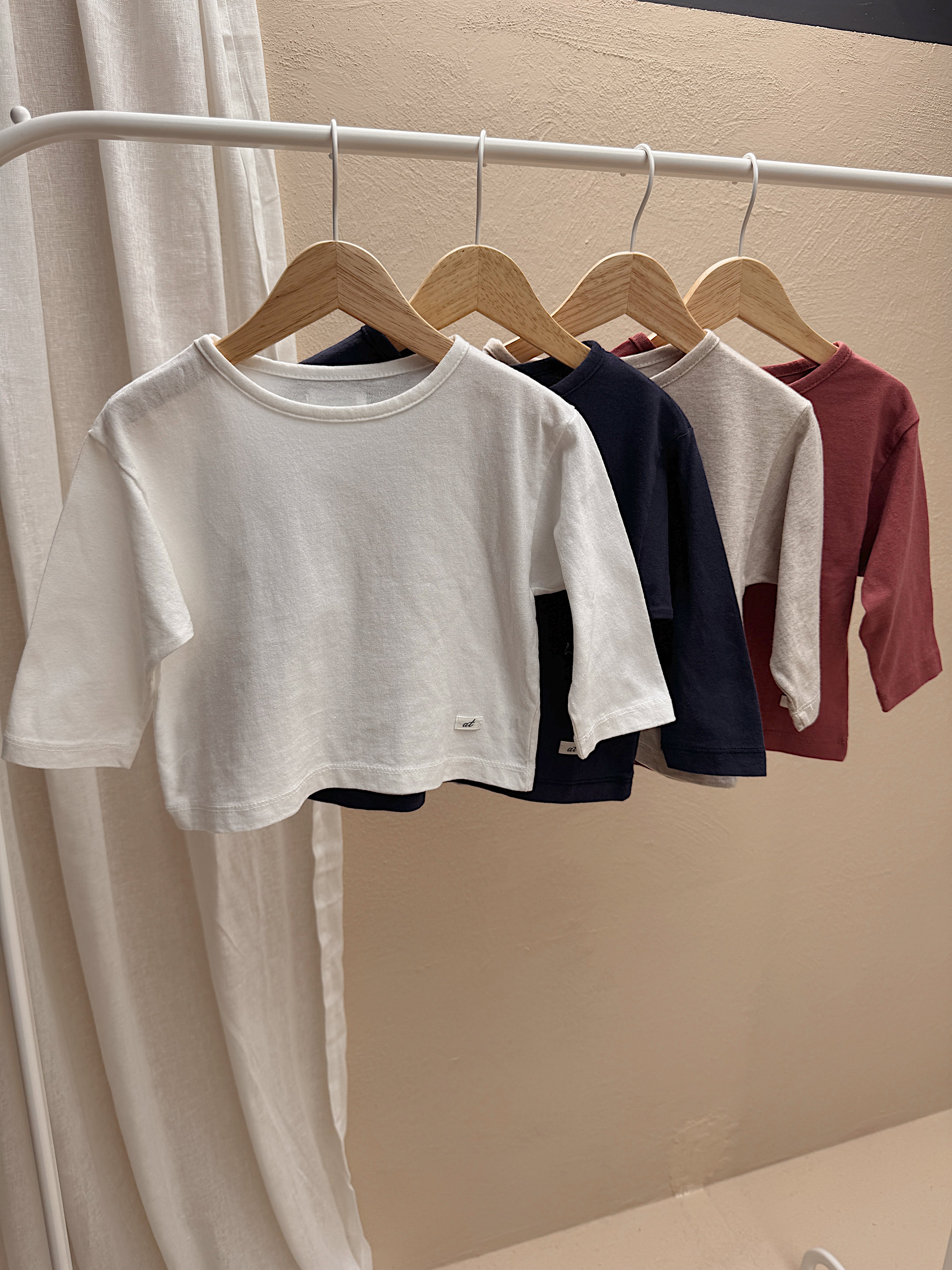 T-shirt Adam - écru