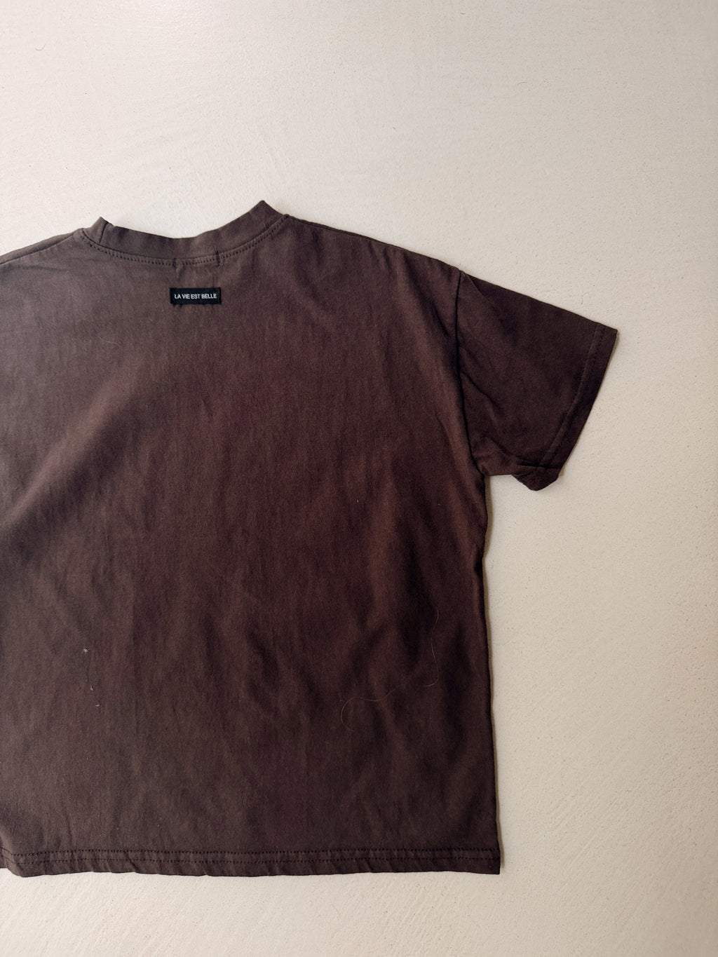 T-shirt Jef - brun foncé