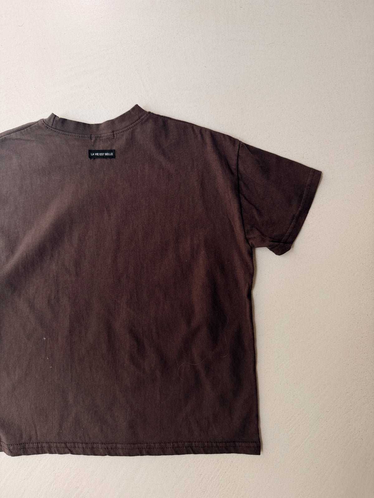 T-shirt Jef - brun foncé