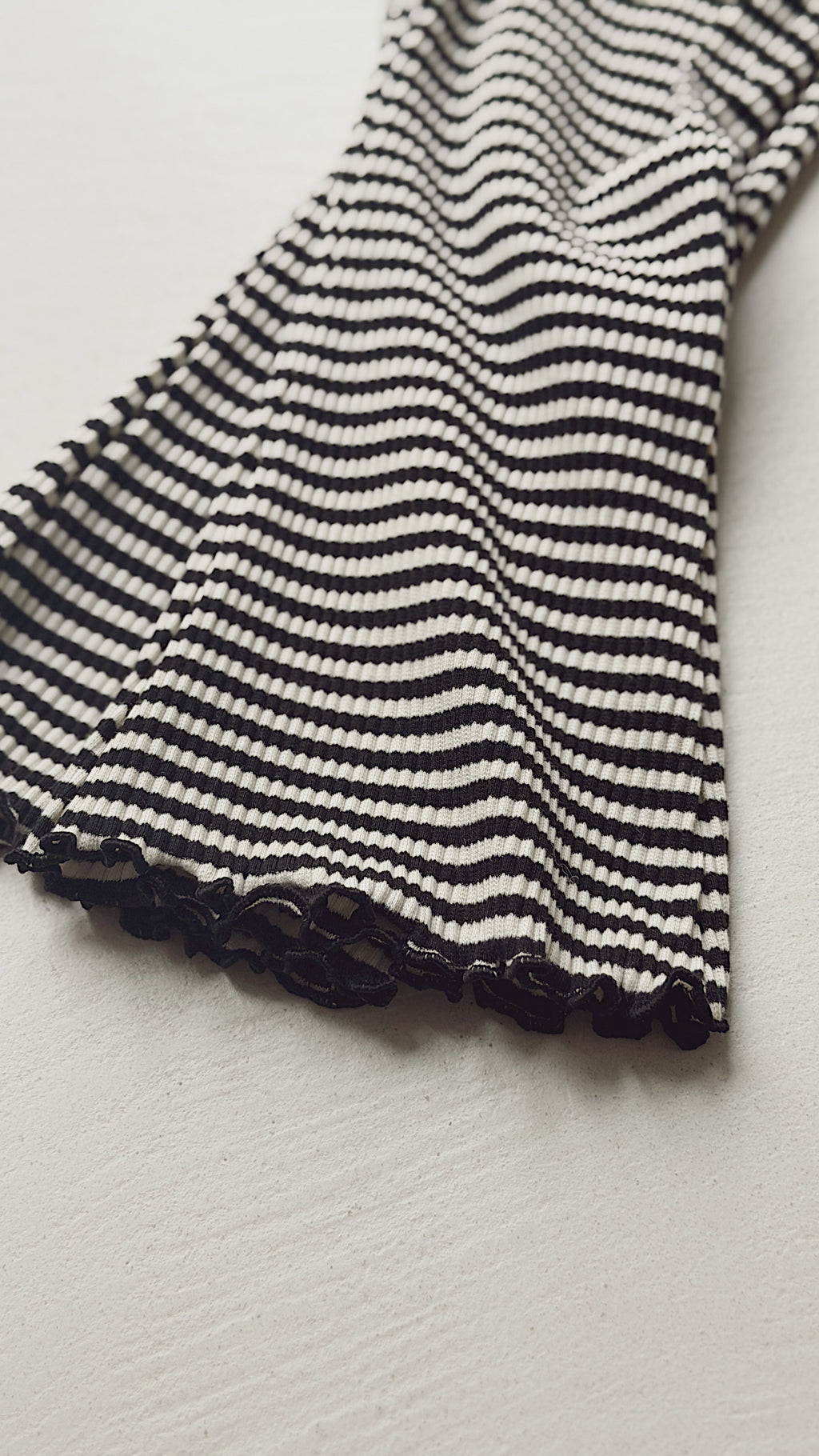 Legging June - noir et écru