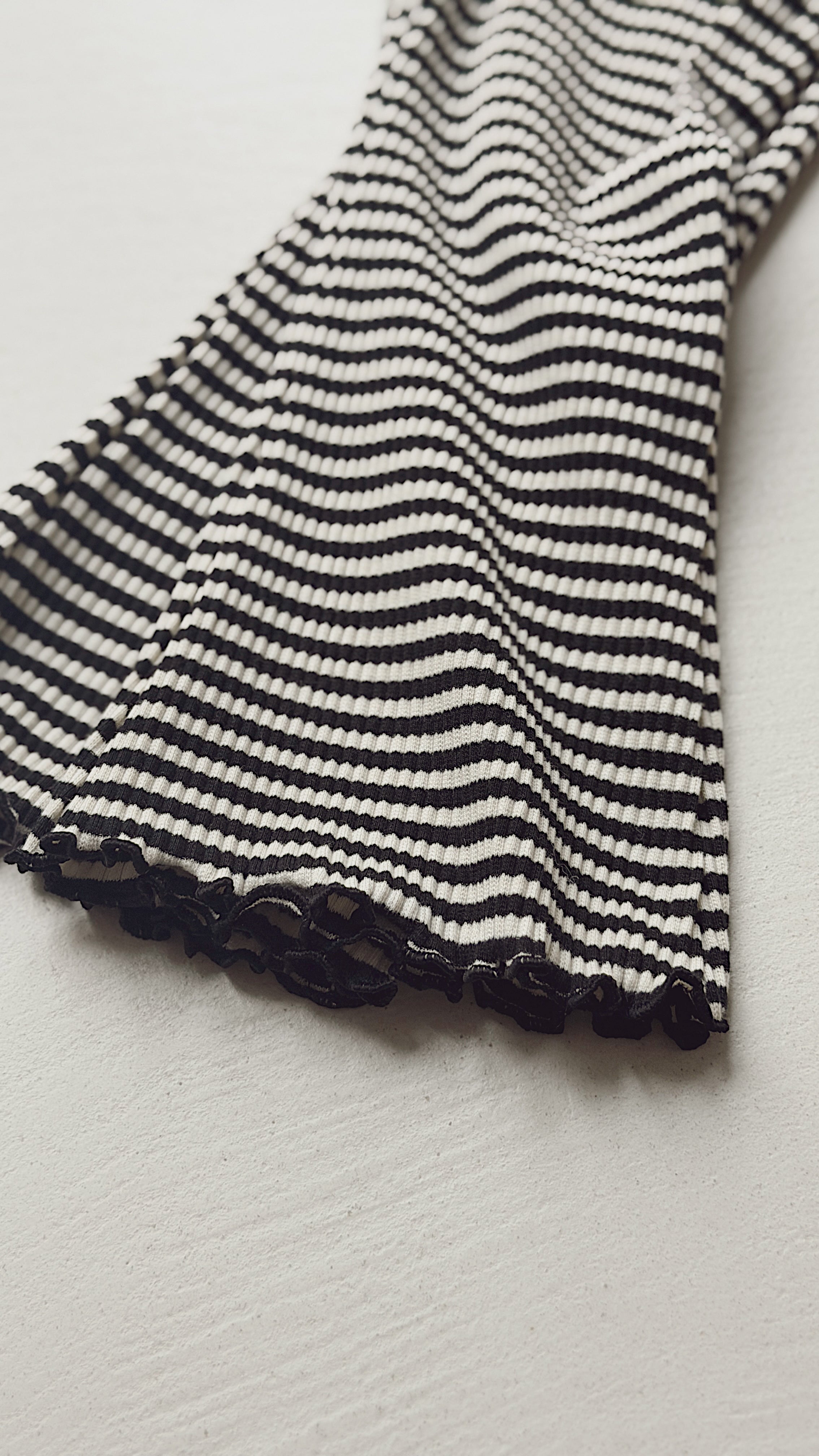 Legging June - noir et écru