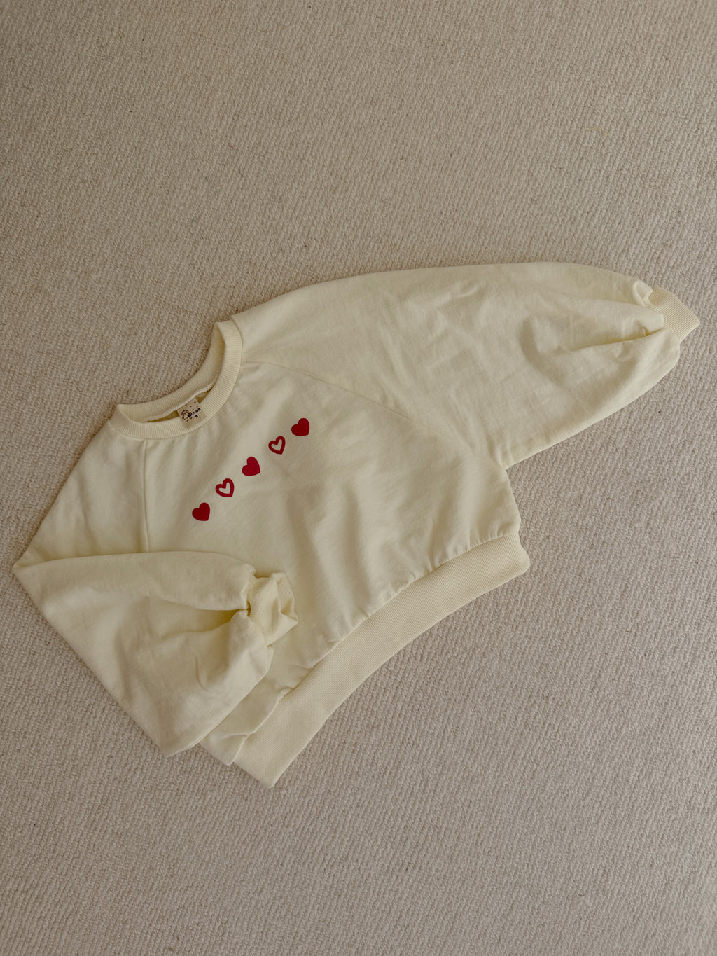 Sweatshirt Maddie - ecru