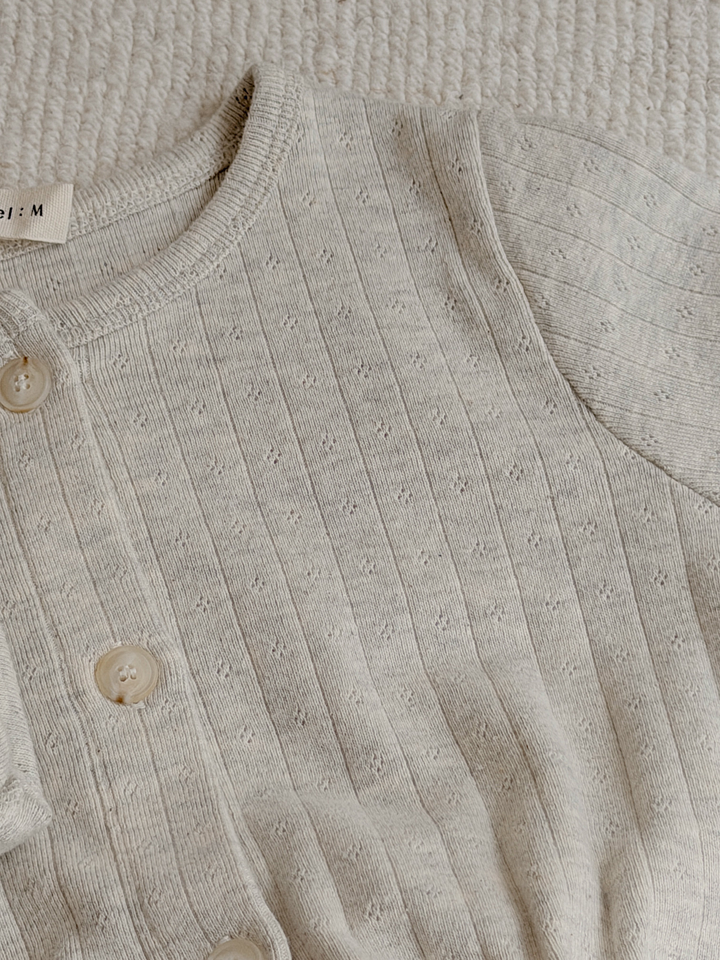 Cardigan Diane - heather grey