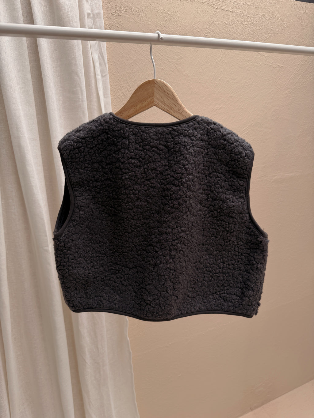 Gilet Anouk - gris foncé