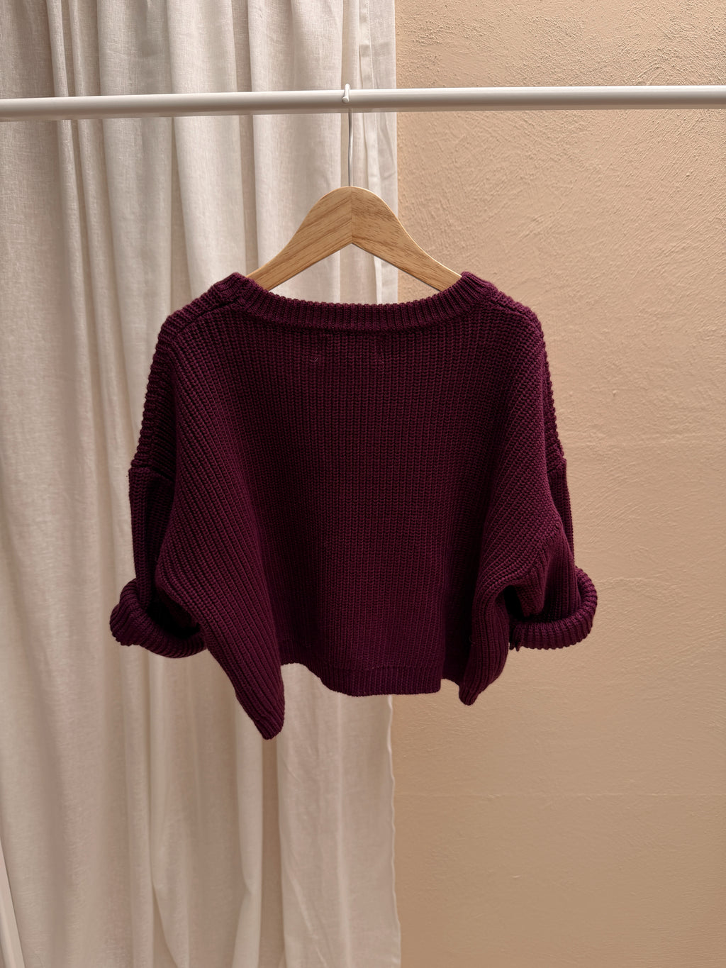 Gilet Marine - bordeaux