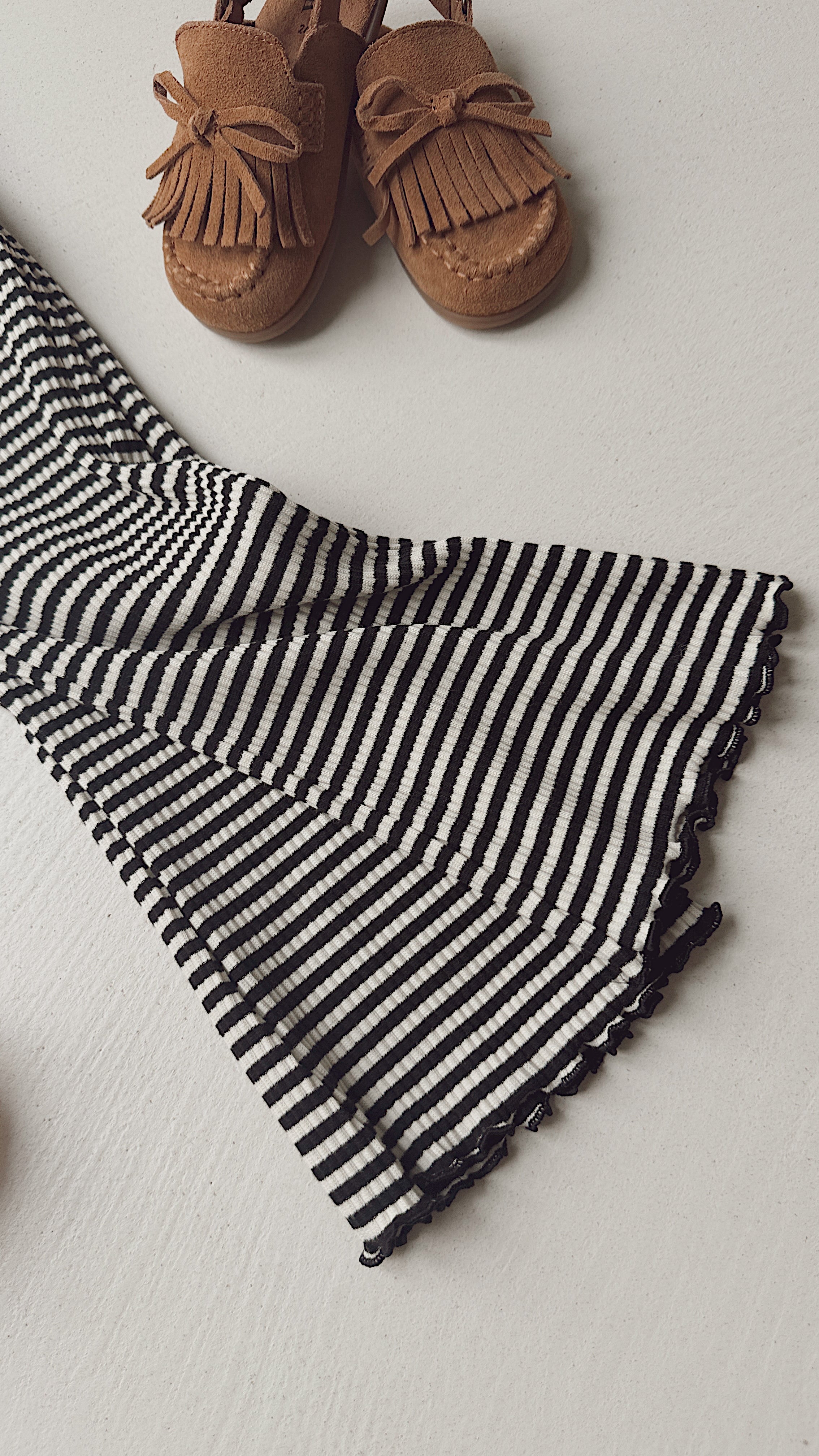 Legging June - noir et écru