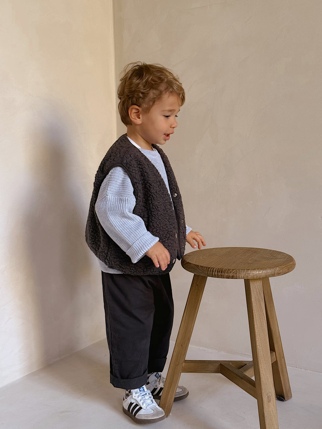 Gilet Anouk - gris foncé